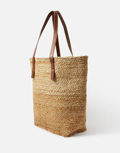 Natural Jute Shopper Bag, , large