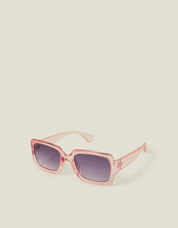 Crystal Oversized Square Sunglasses, , large