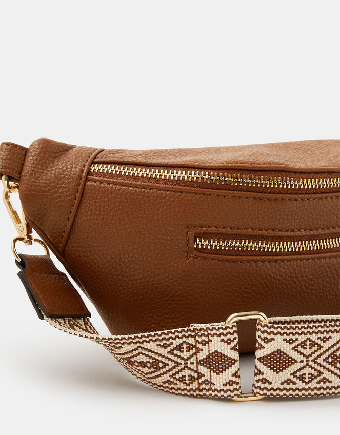 Sling Crossbody Bag, Tan (TAN), large