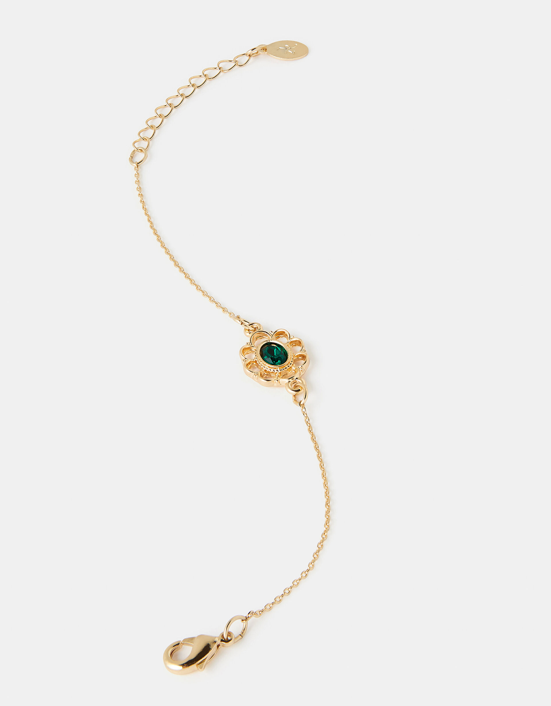 Filigree Emerald Bracelet, , large