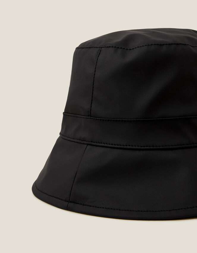 Water-Resistant Rain Hat, Black (BLACK), large