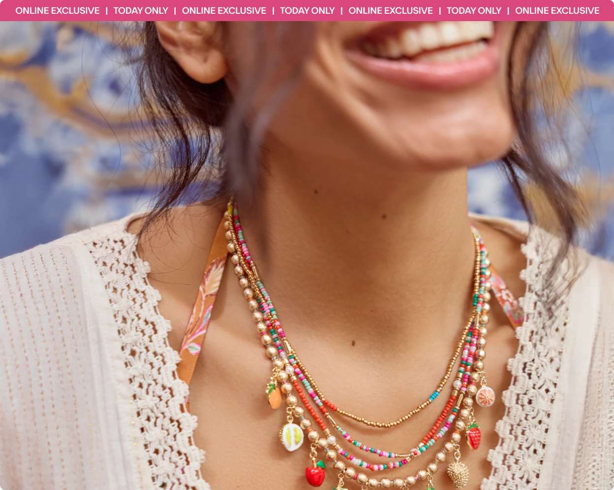 25% OFF ALL JEWELLERY