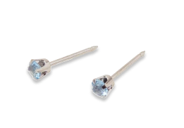 WHITE GOLD AQUAMARINE Single £28/Double £50