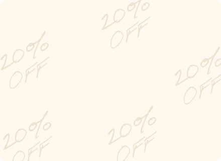 20% OFF NEW IN