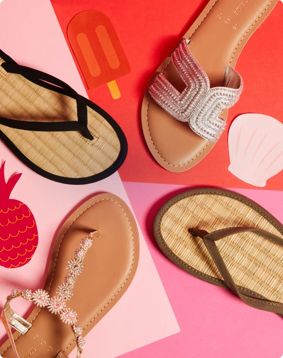 SANDALS & FLIP FLOPS