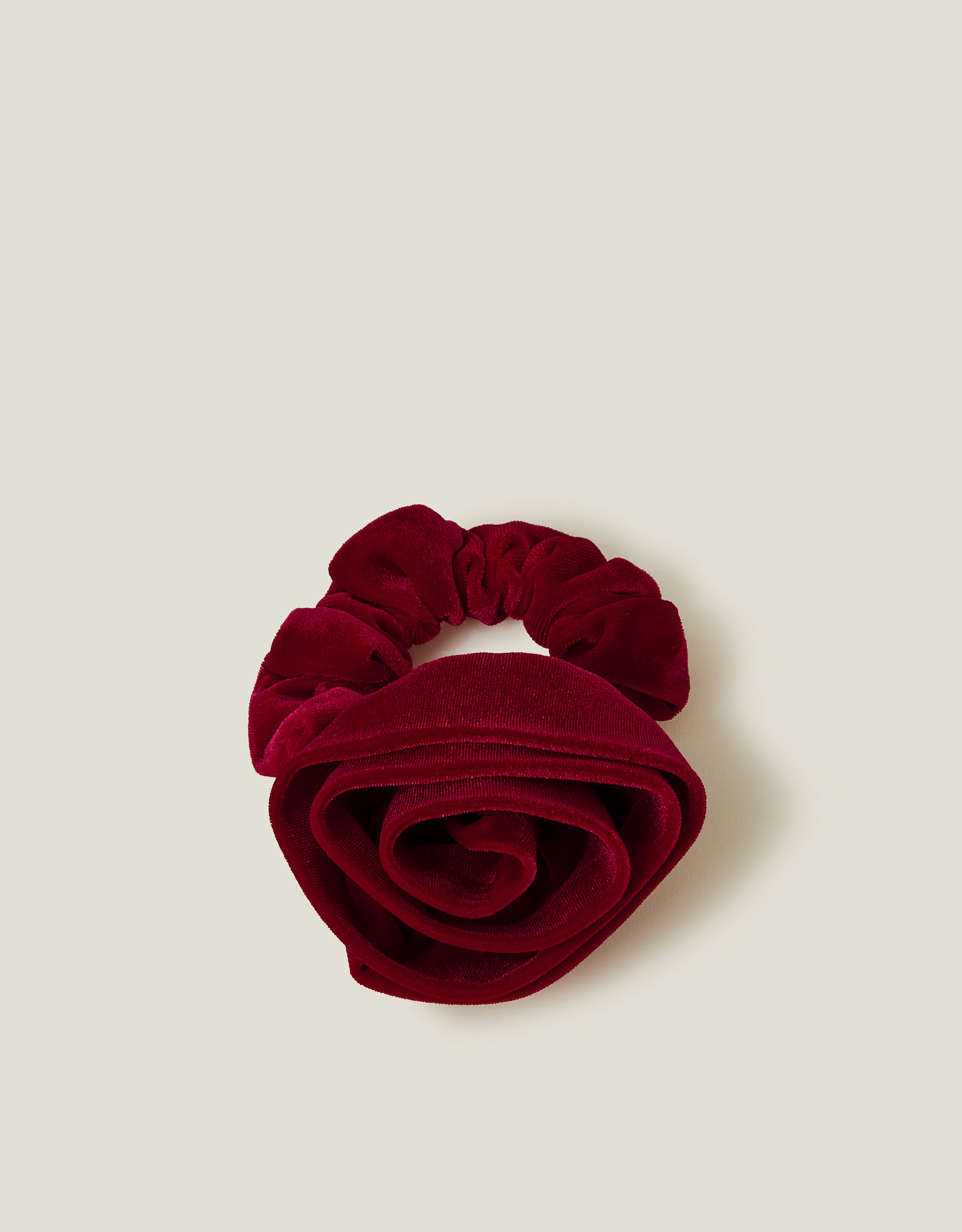 Multicolour Velvet Corsage Hair Scrunchie - Accessorize