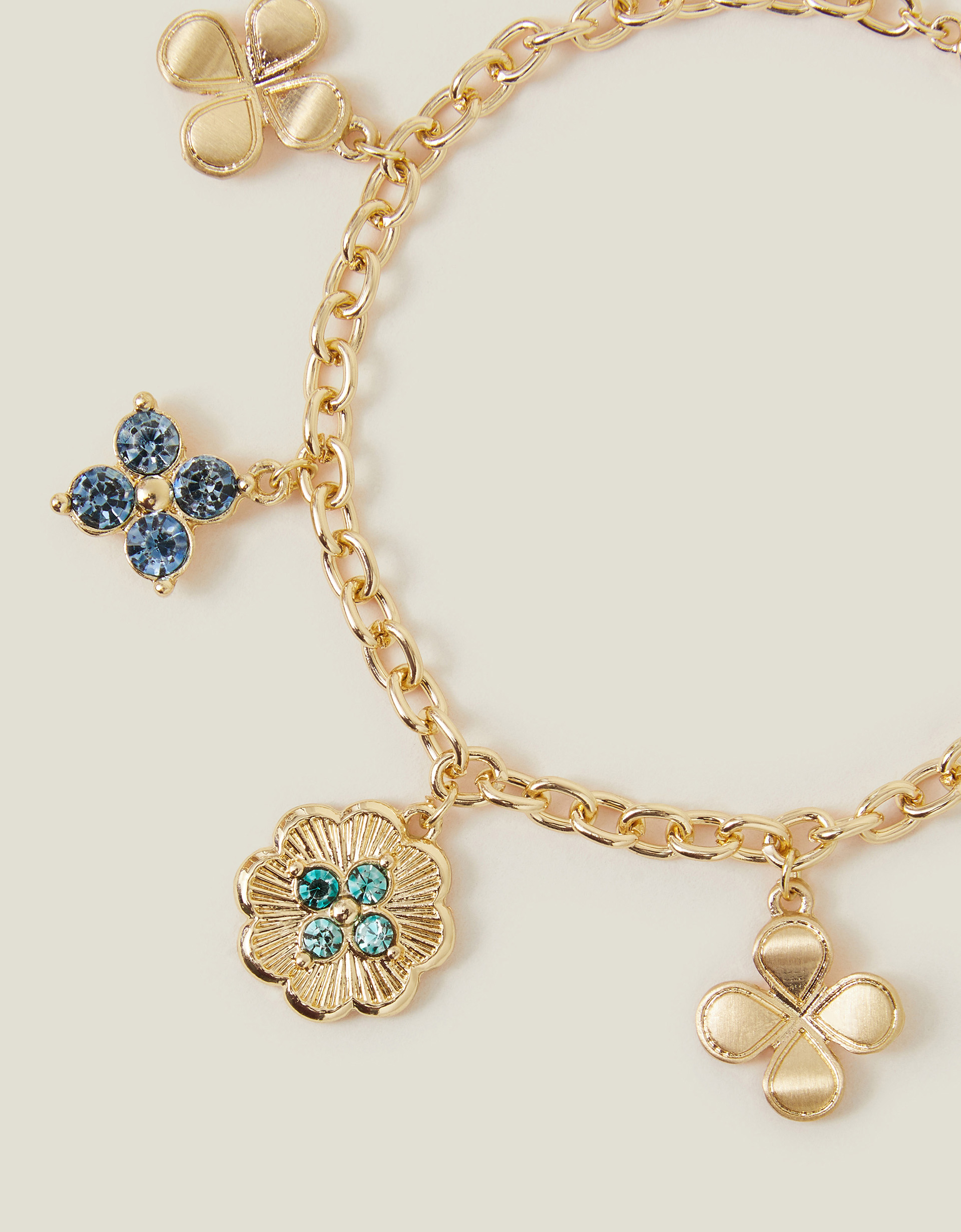 Clover Charm Bracelet Gold - Accessorize