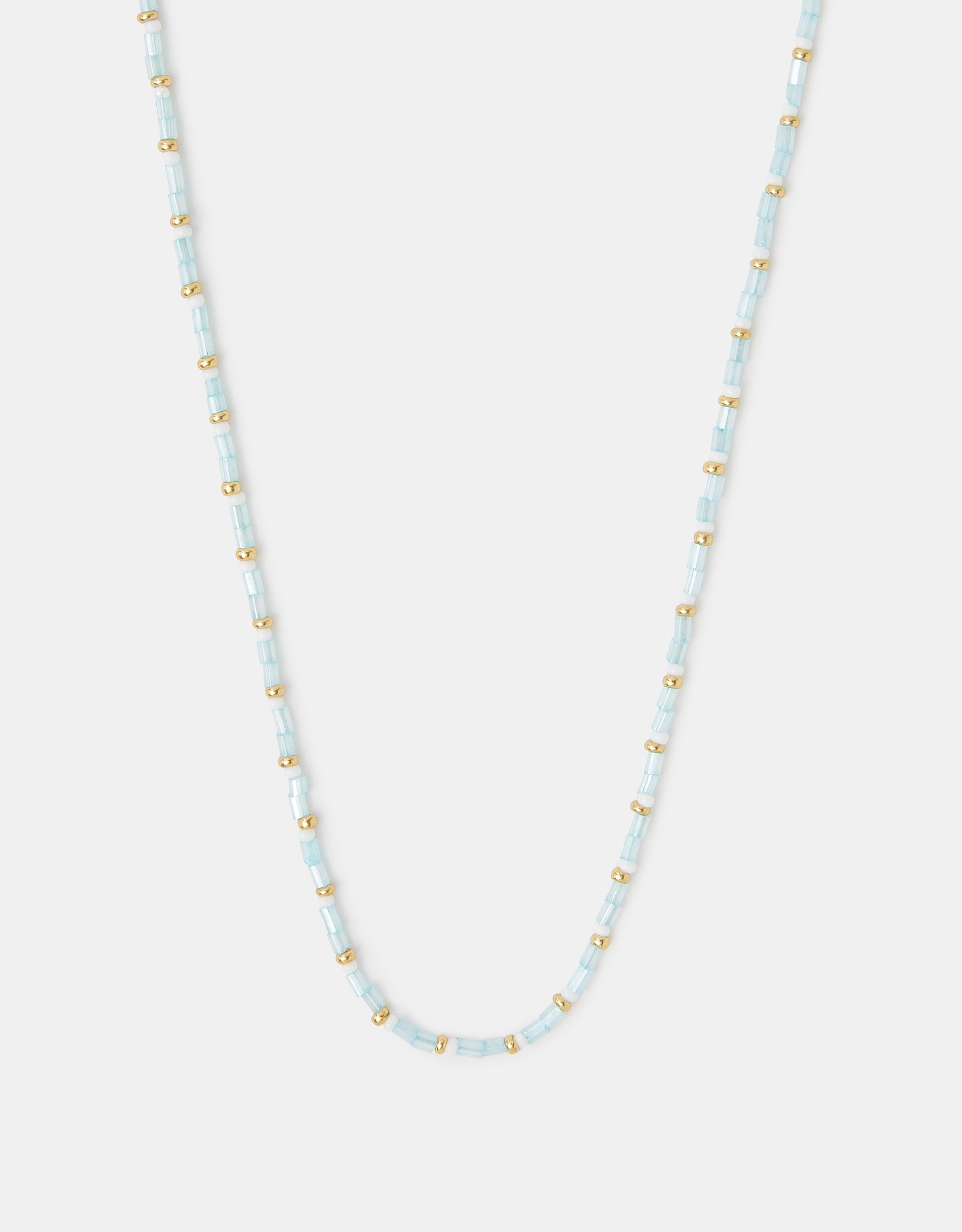 14ct Gold-plated Bead Necklace - Accessorize
