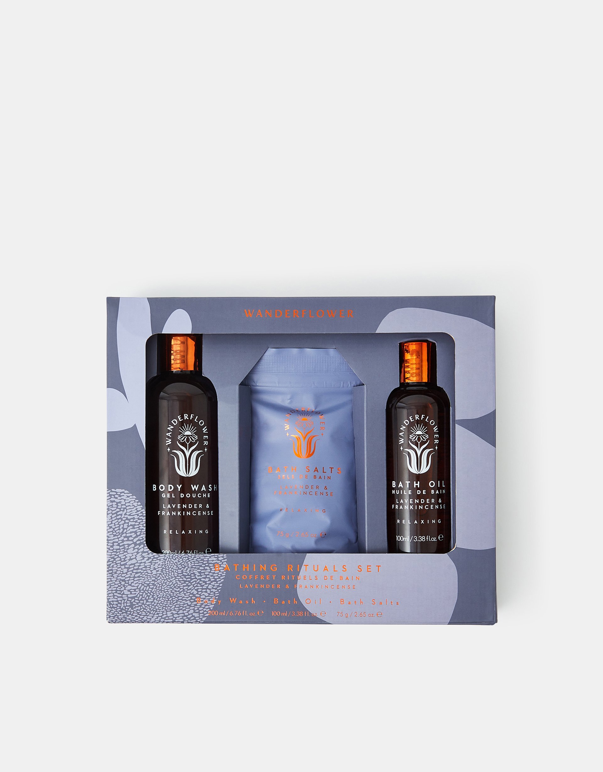 Red Wanderflower Bathing Rituals Set - Accessorize