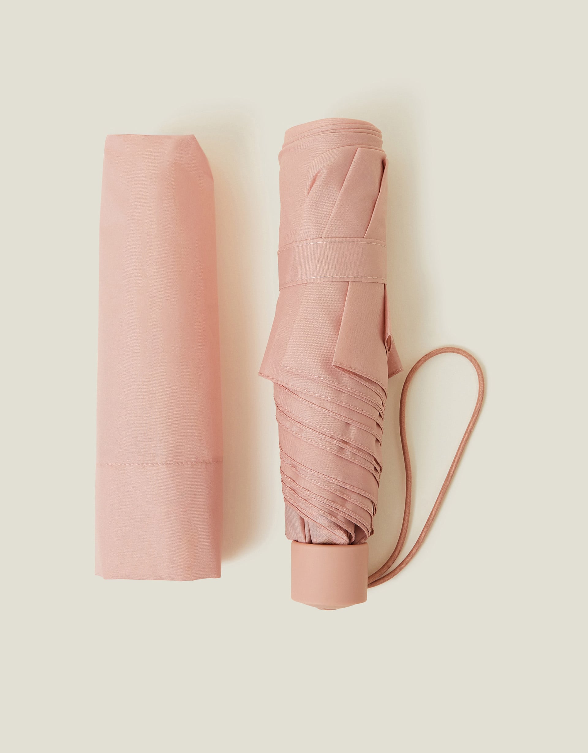 Accessorize Pink Plain Umbrella, Size: 24x4cm