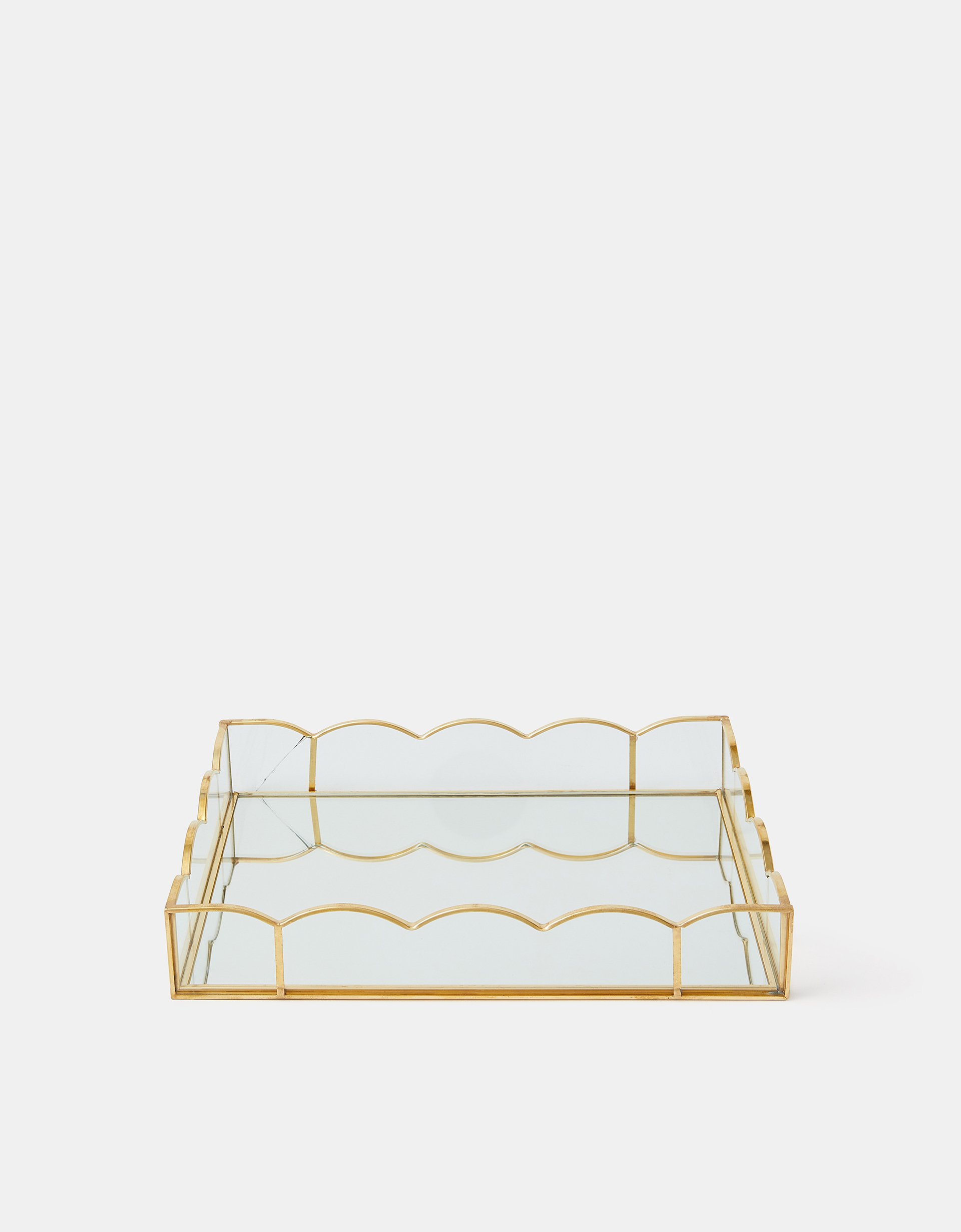 Scallop Mirror Tray - Accessorize