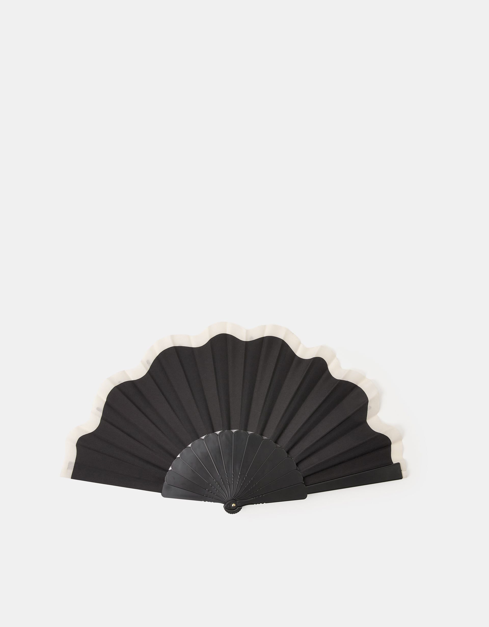 Accessorize Decor Scallop Foldable Fan
