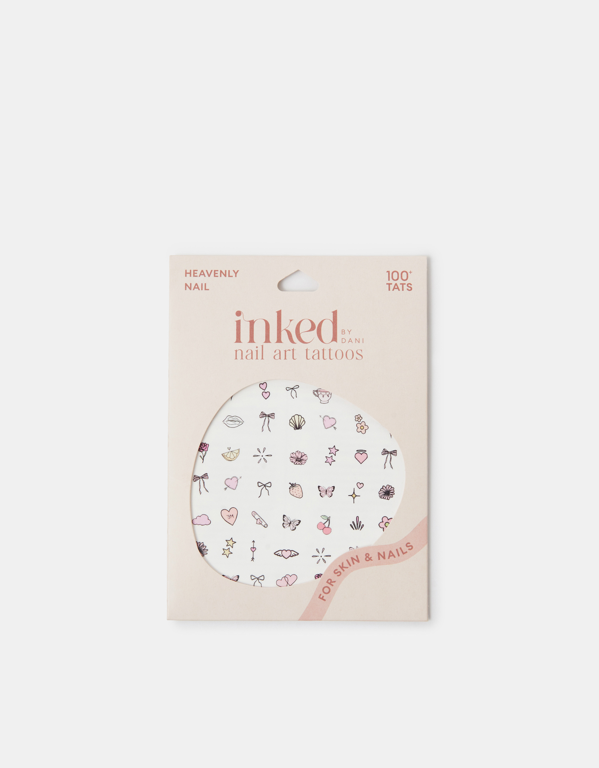 Inked By Dani Heavenly Tattoo Nail Stickers - Accessorize