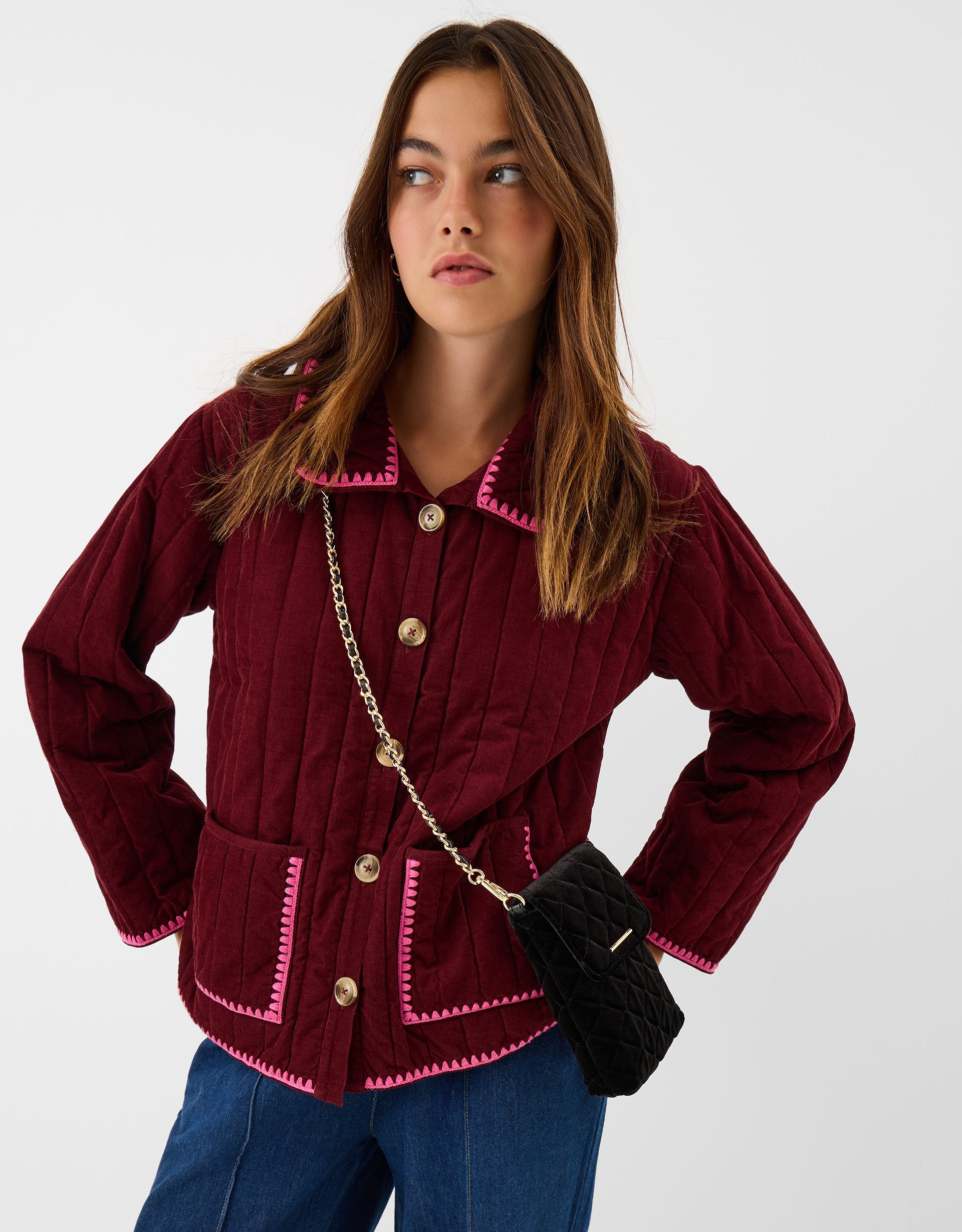 Quilted Phone Bag - Accessorize