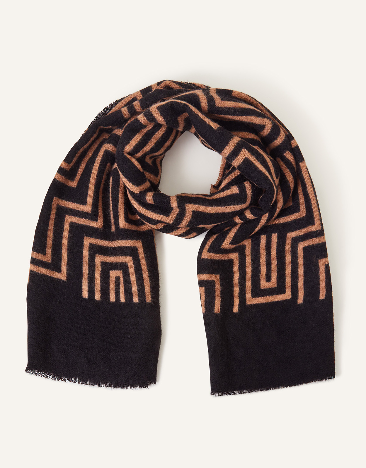 Accessorize Firenze Print Super-Soft Blanket Scarf, Size: 1x180cm