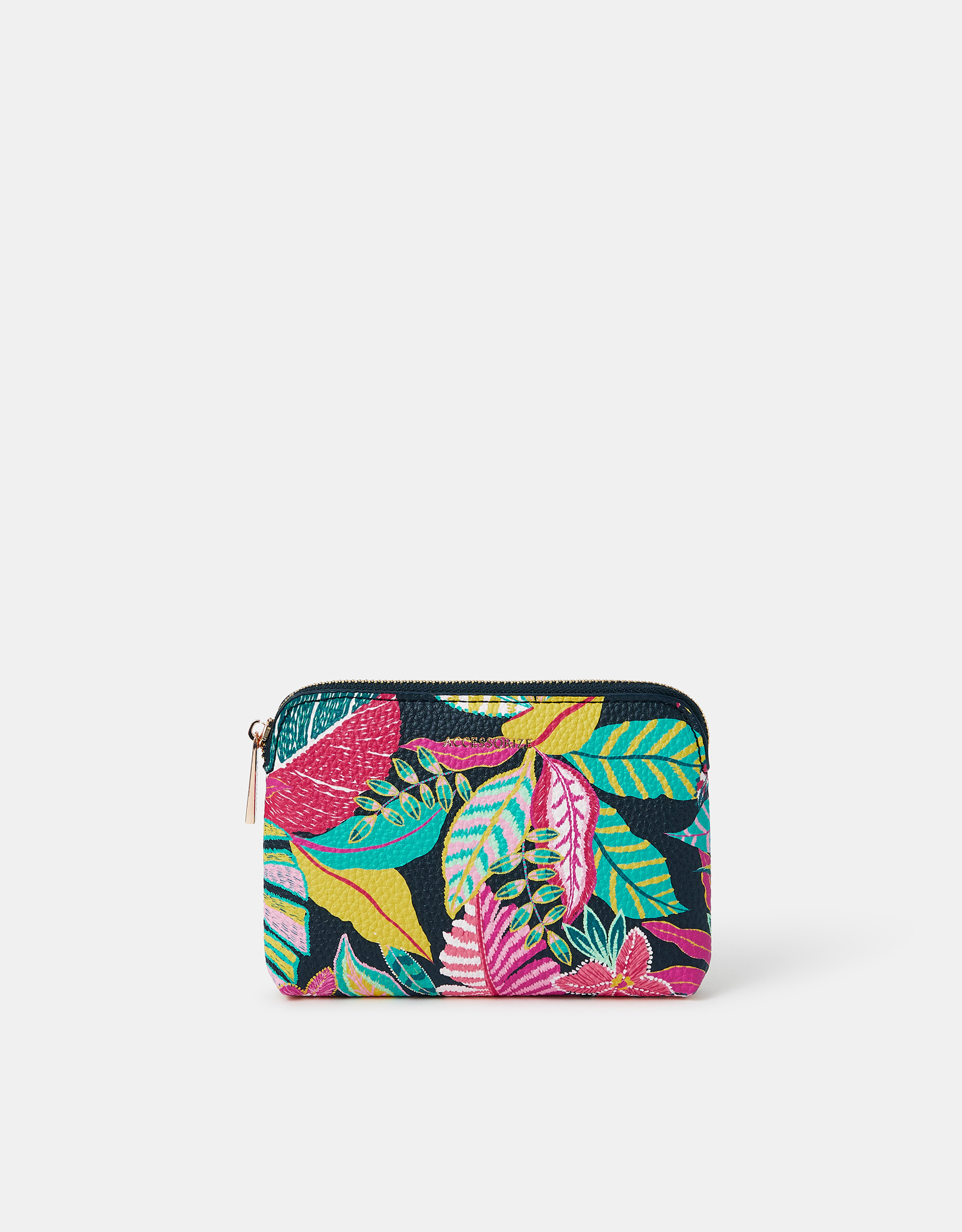 Tropical Print Coin Purse - Accessorize