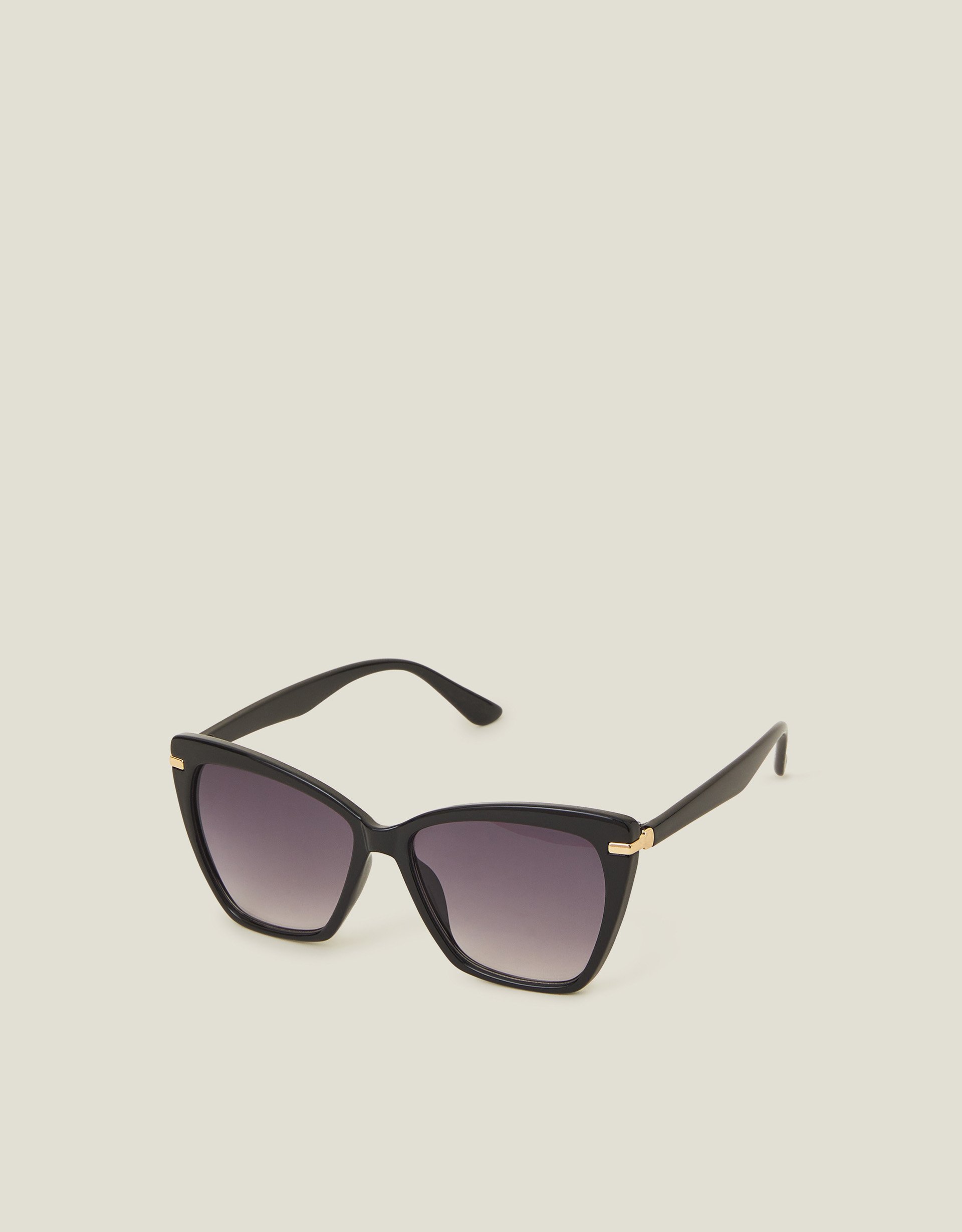 Brown Straight Arm Cateye Sunglasses, Size: One Size, Women's - Accessorize