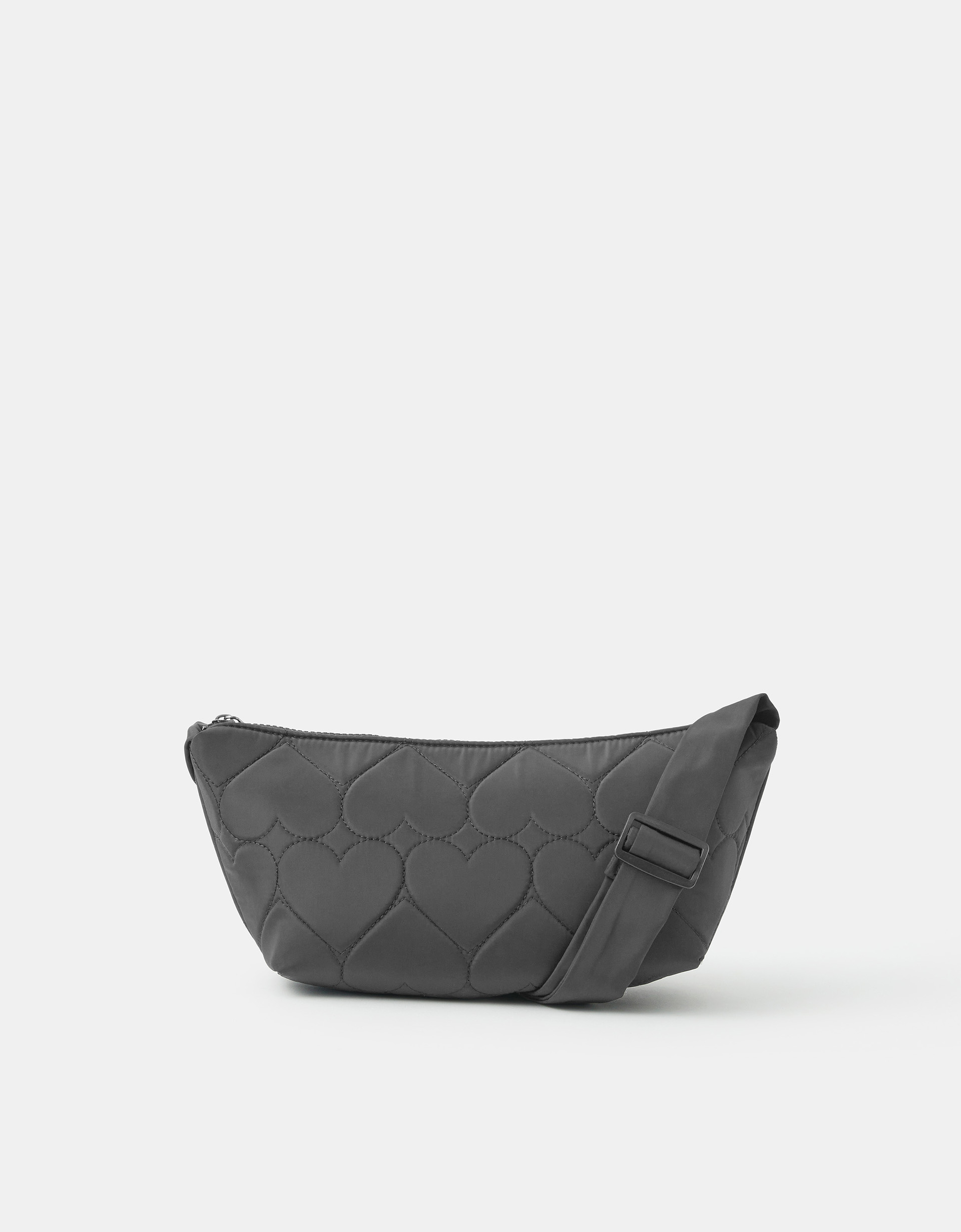 Heart Quilted Sling Crossbody Bag - Accessorize