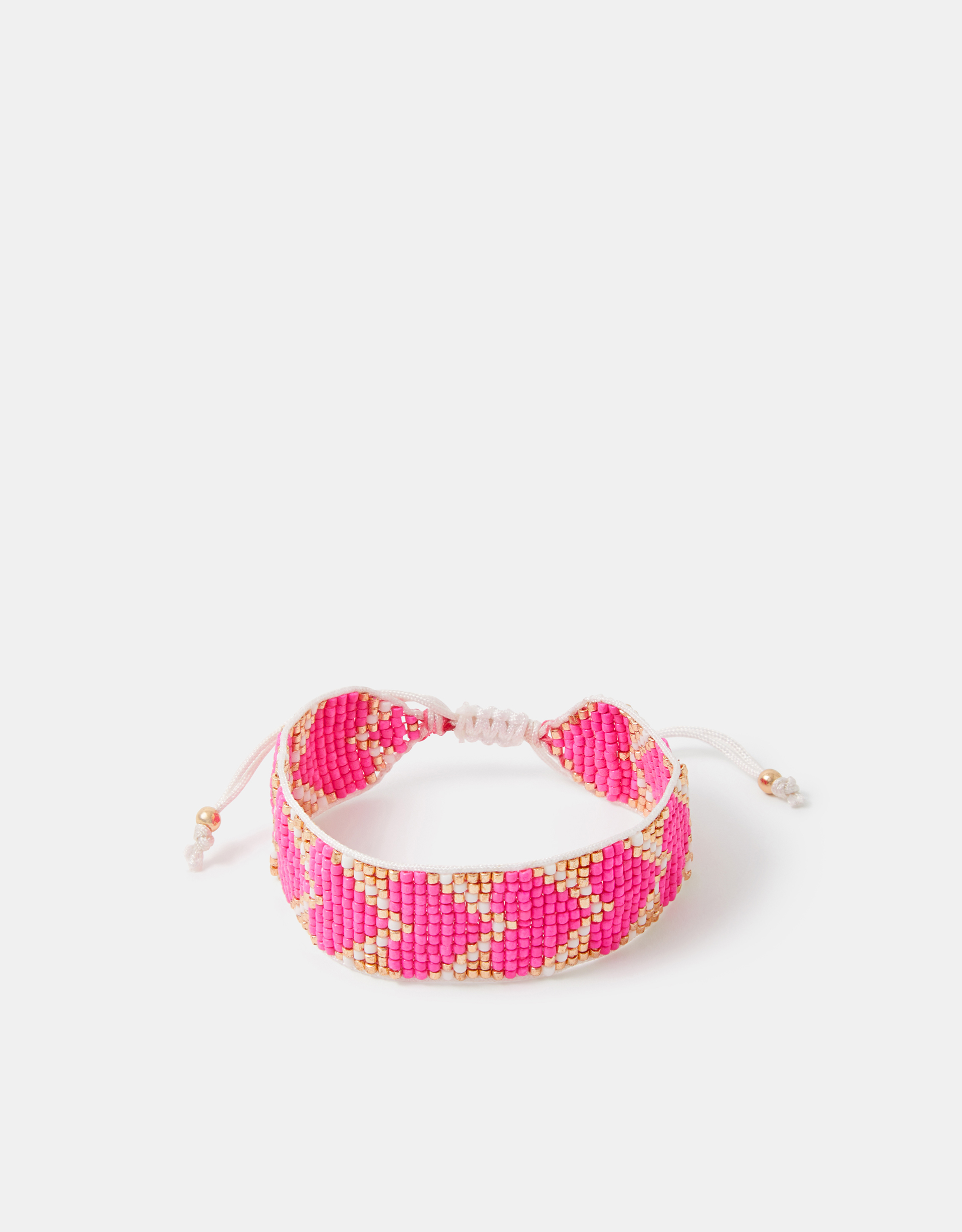 Beaded Heart Bracelet - Accessorize