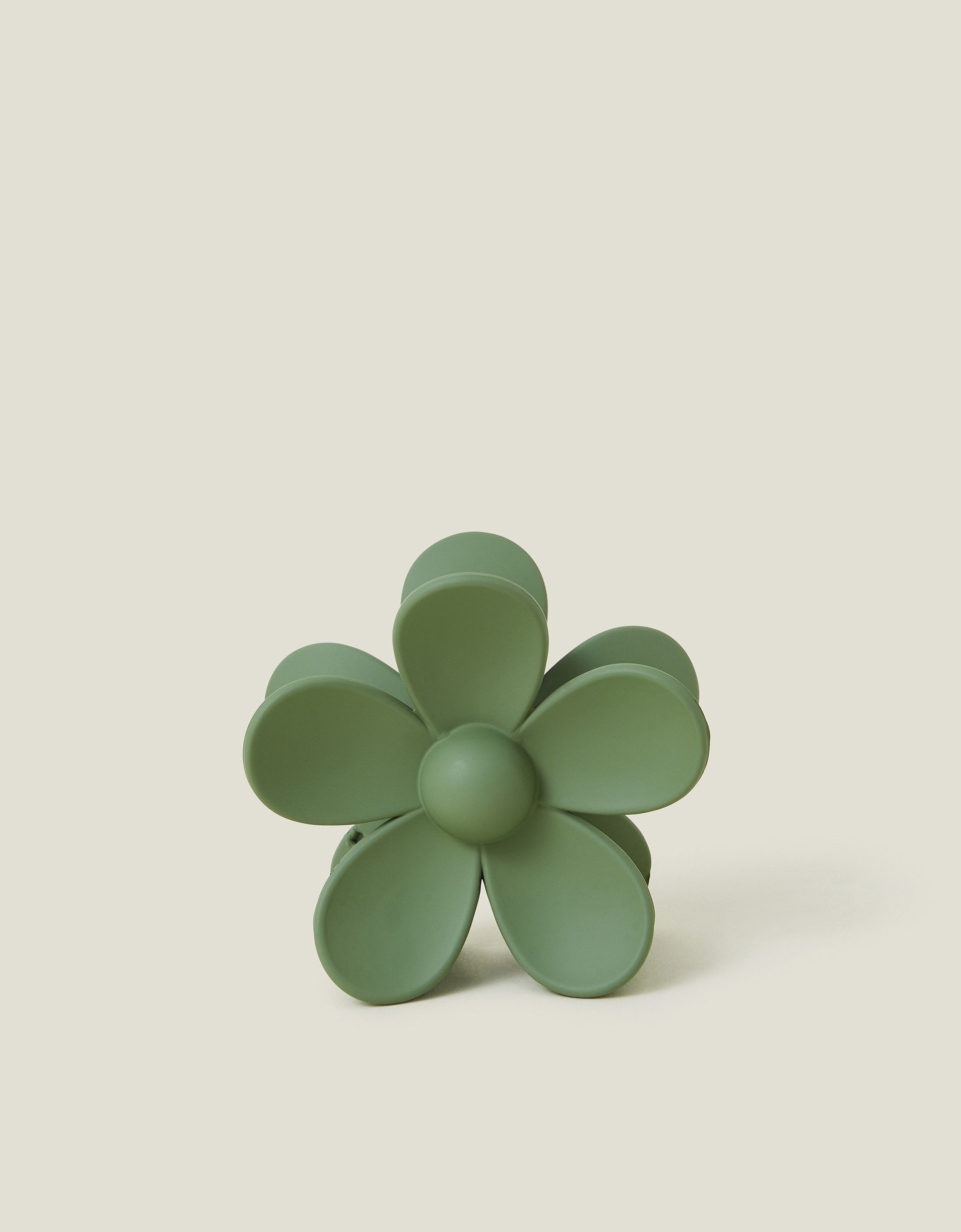 Multicolour Matte Flower Claw Clip - Accessorize