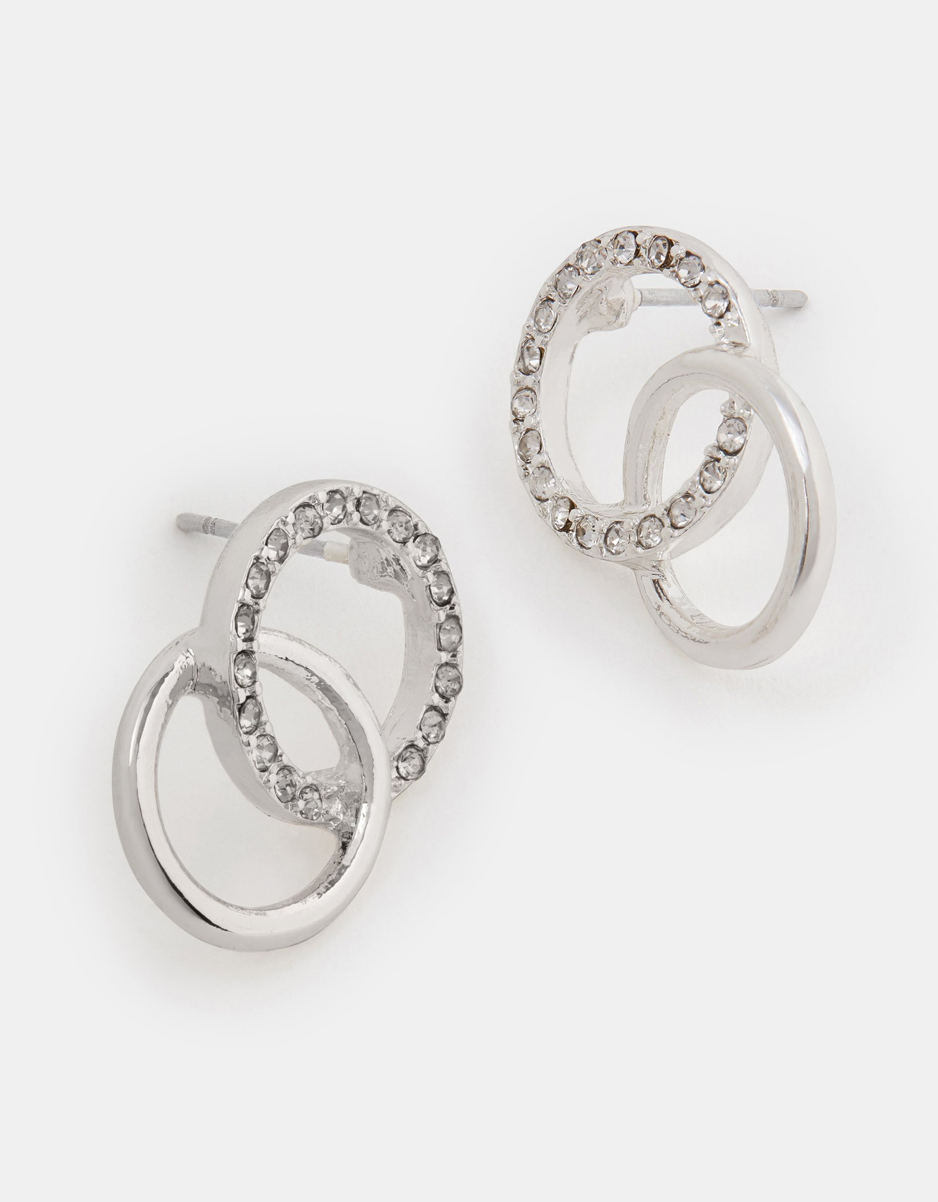 Infinity Pavé Drop Earrings - Accessorize