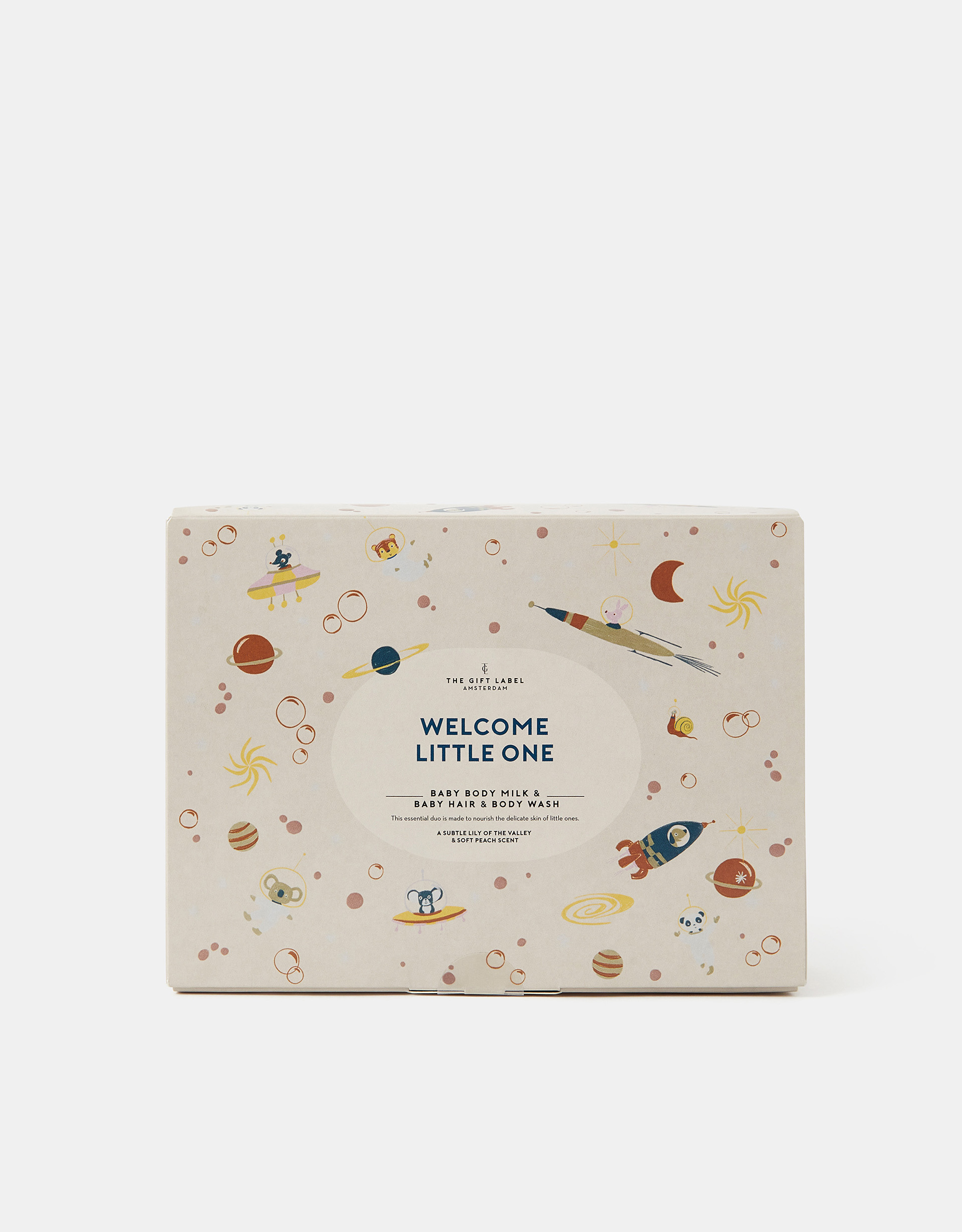 Peach The Gift Label Welcome Little One Bath Set - Accessorize