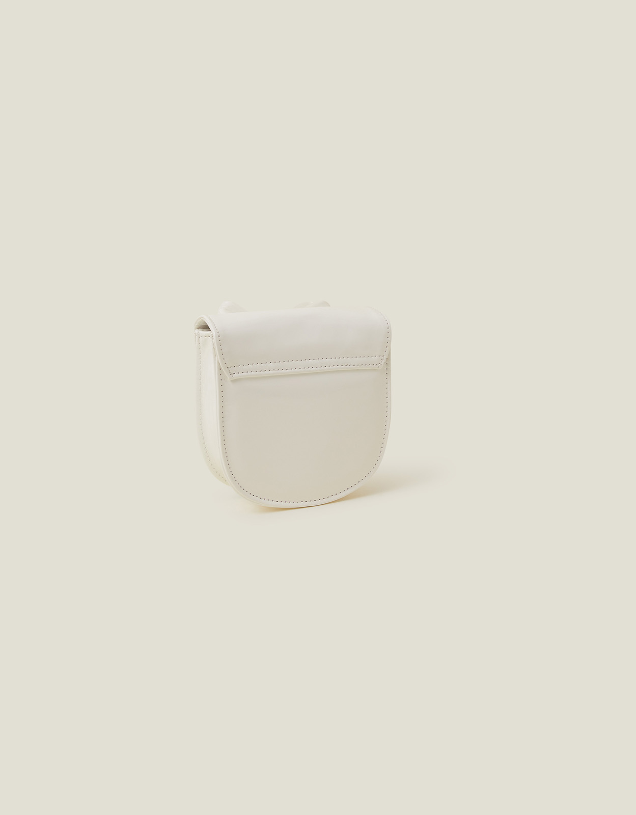 White Girls Patent Bow Bag, Size: 13cm, Women's - Accessorize