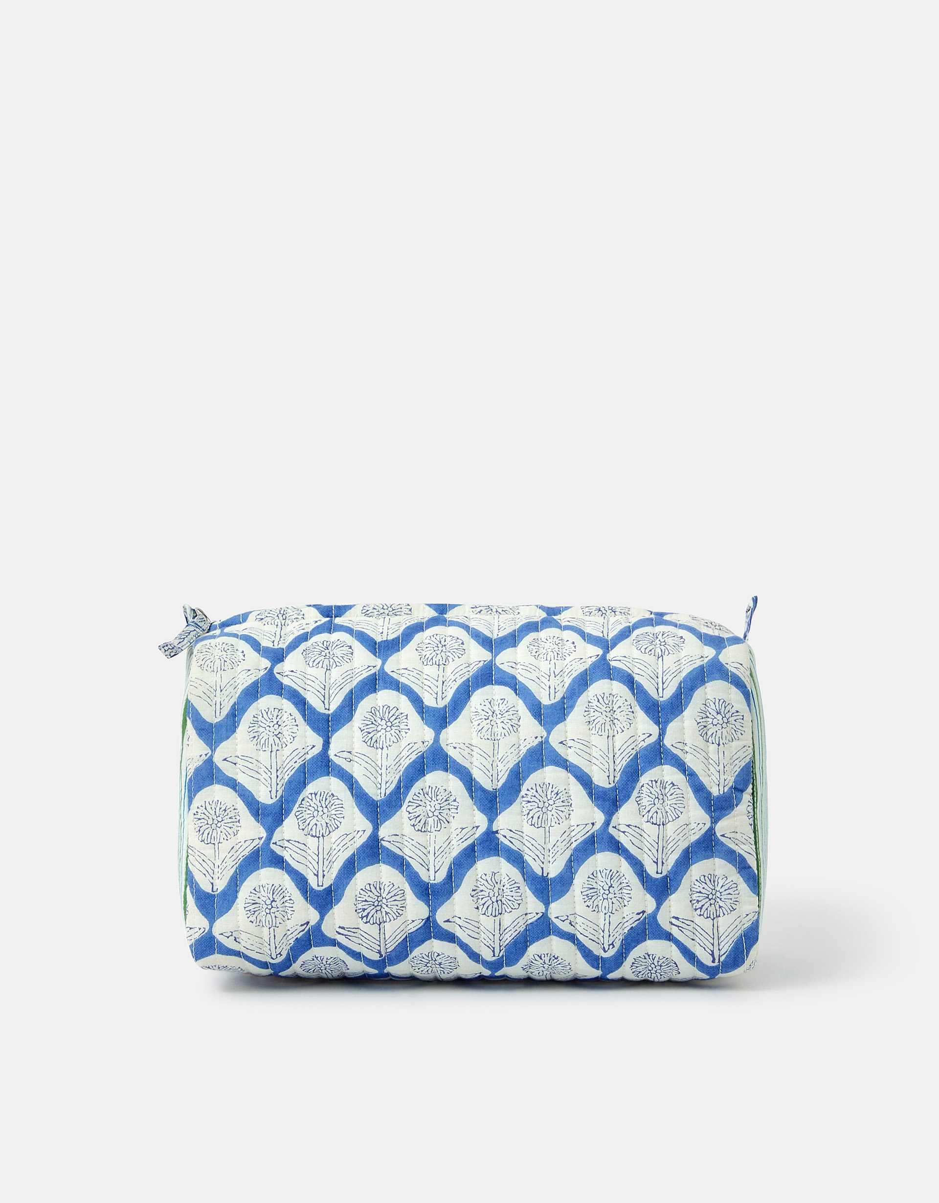 Large Dandelion Print Quilted Make Up Bag - Accessorize