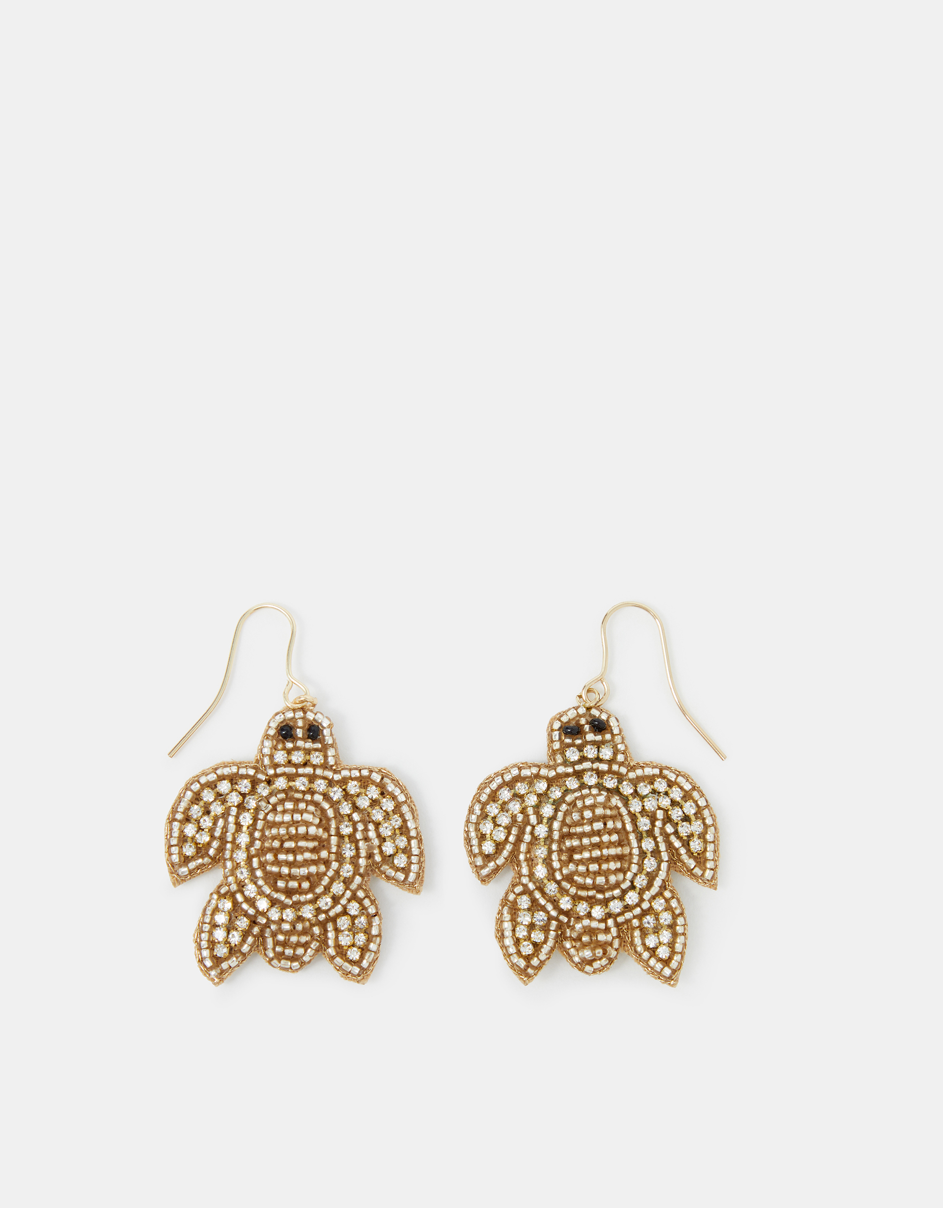 Accessorize Turtle Embellished Drop Earrings