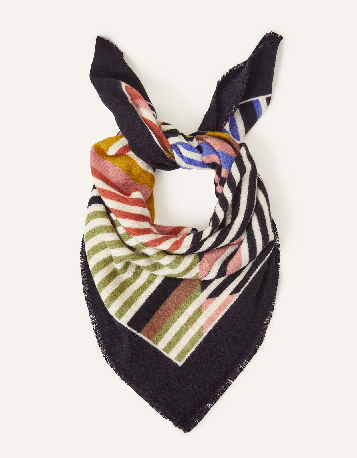 Accessorize Splice Print Scarf, Size: 180cm