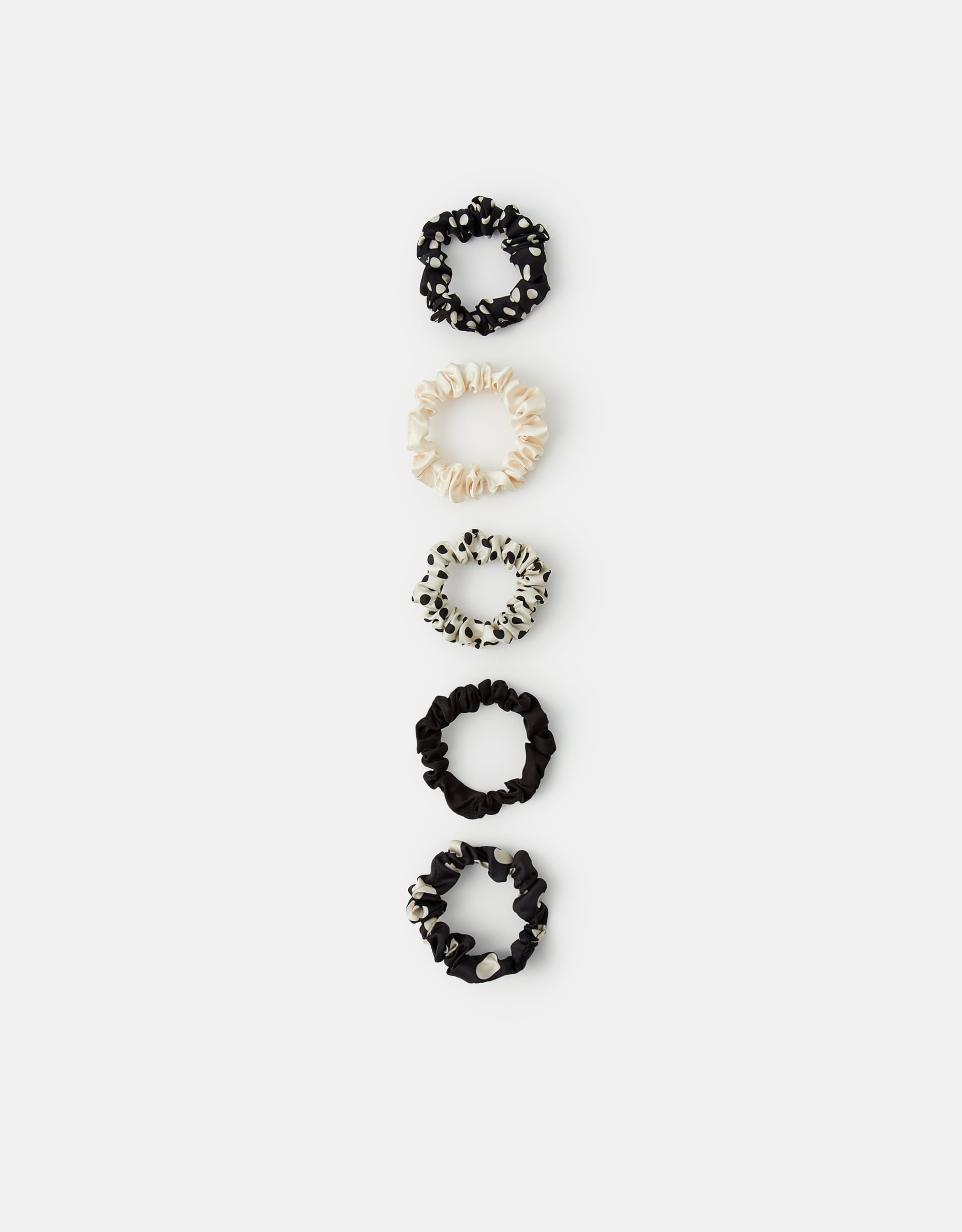 Accessorize Polka Dot 5-Pack Hair Scrunchies