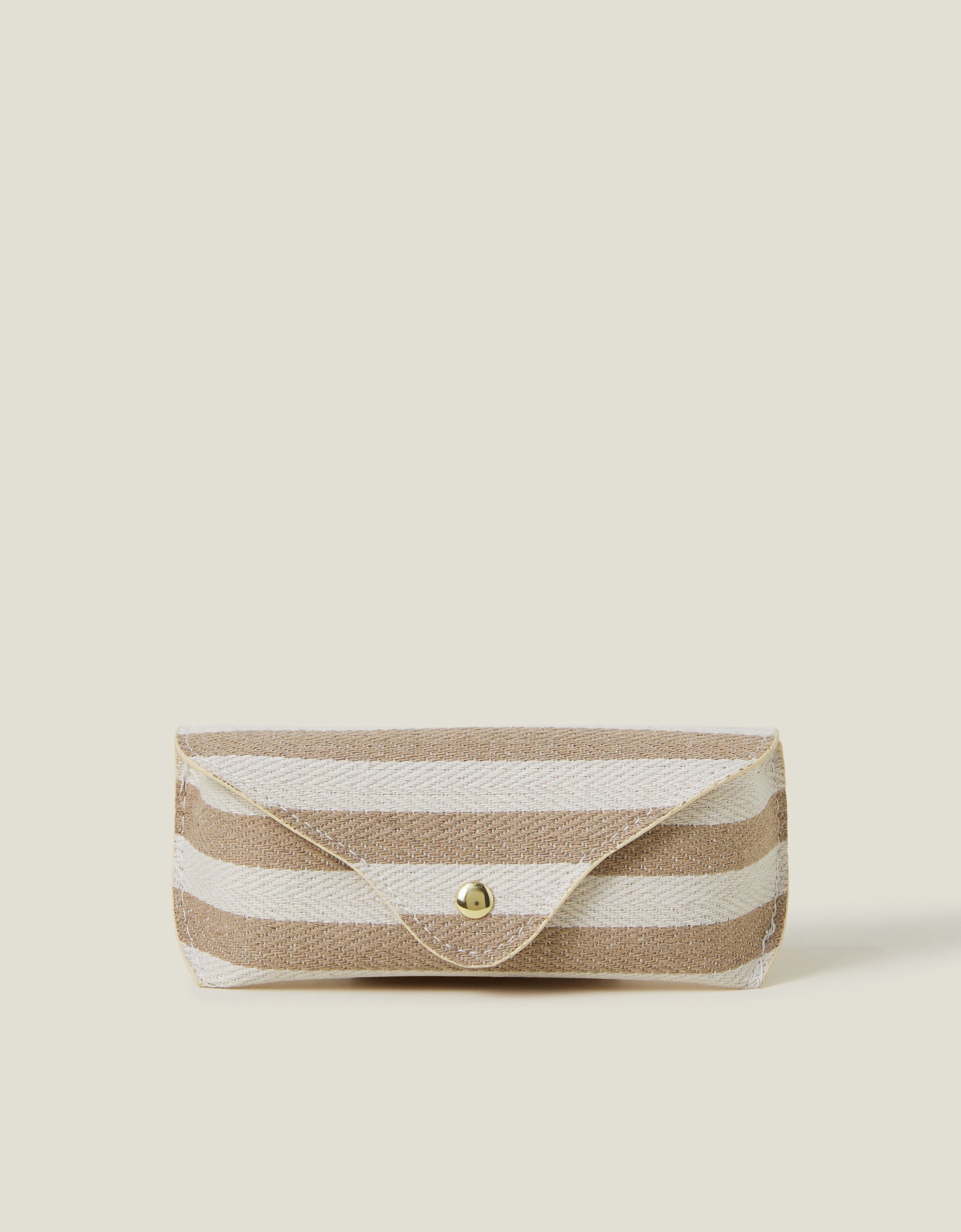 Red Stripe Structured Sunglasses Case - Accessorize