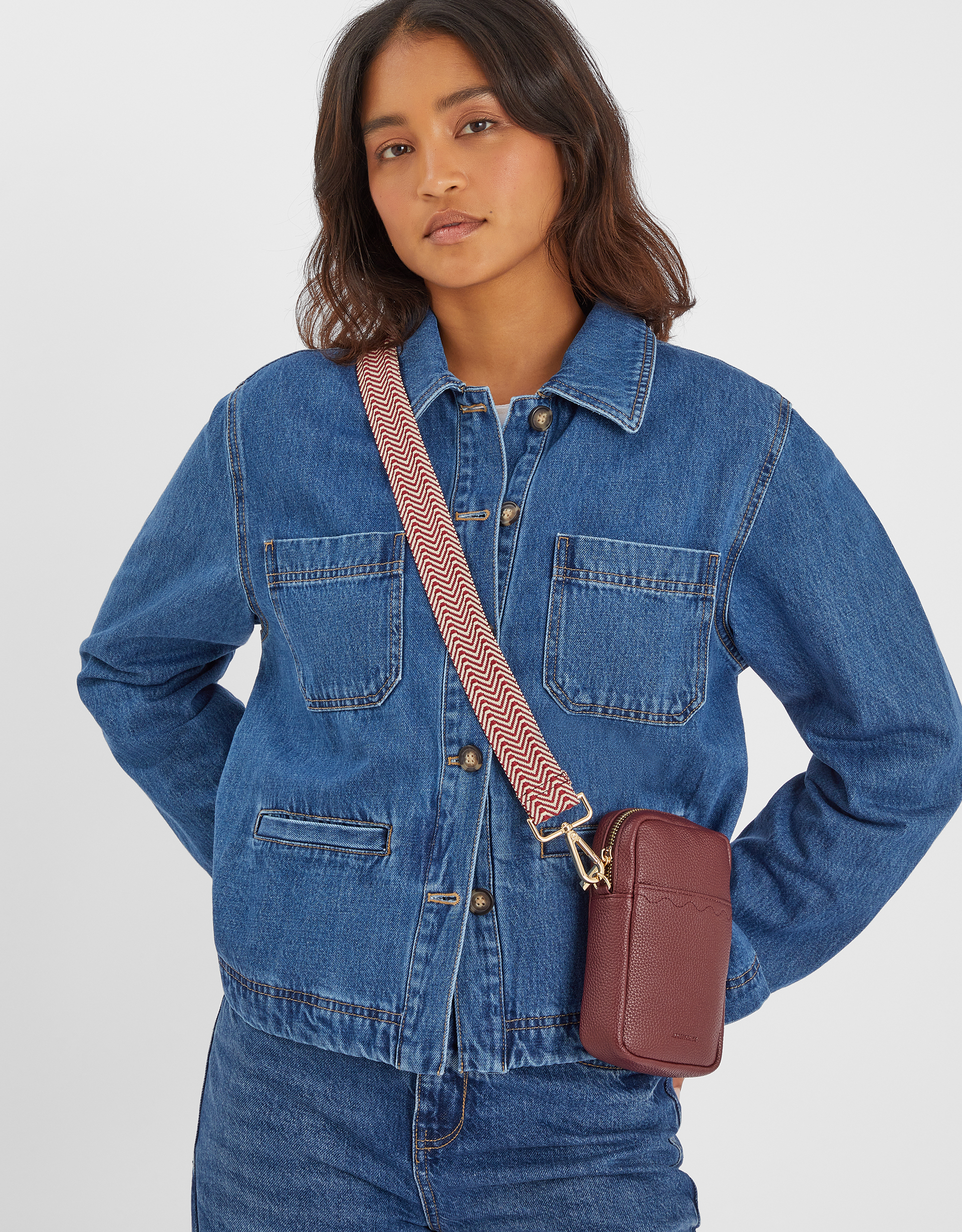 Slip Pocket Phone Bag Red - Accessorize