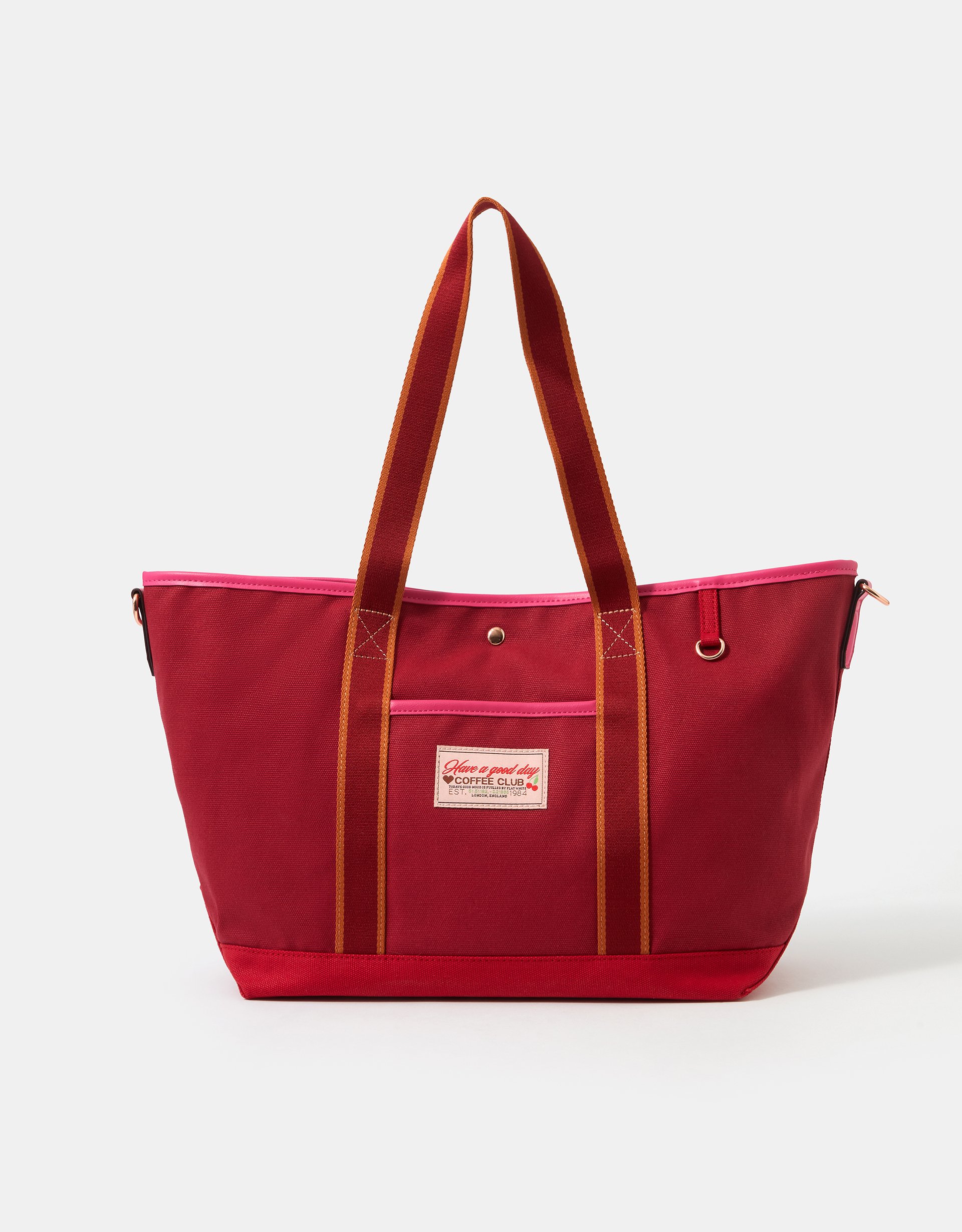 Accessorize Canvas Shopper Bag
