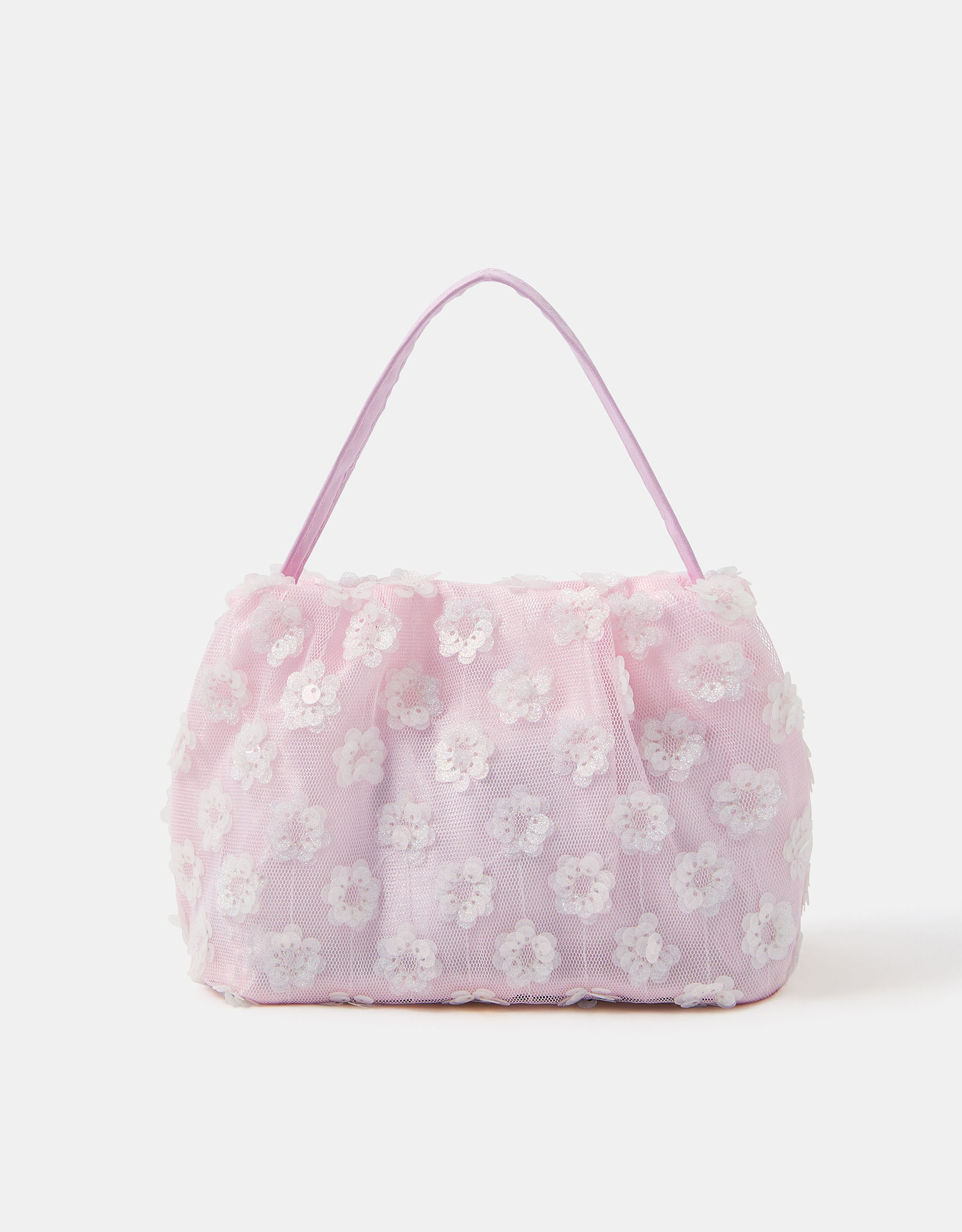 Flower Sequin Shoulder Bag - Accessorize