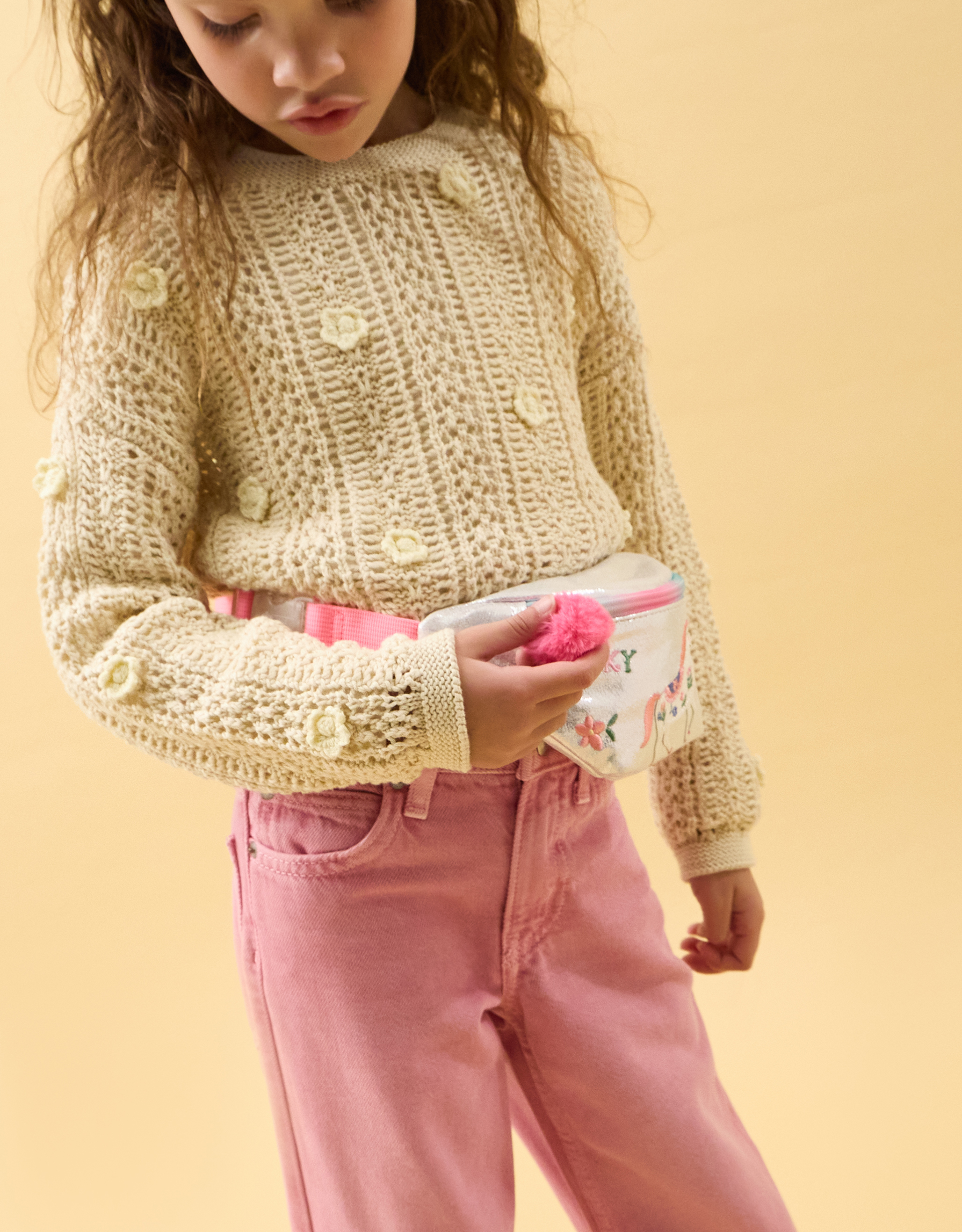 Red Girls Cowboy Metallic Bum Bag - Accessorize