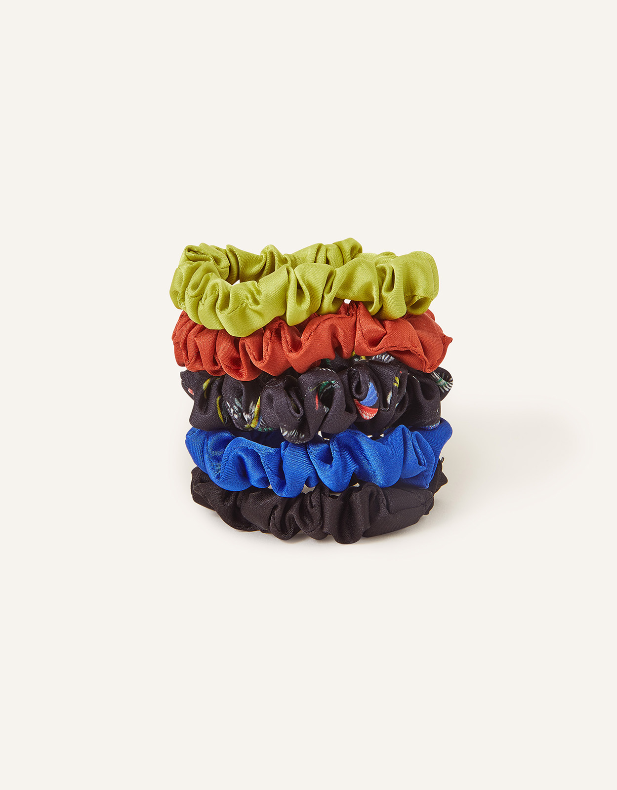 Accessorize Women's Skinny Scrunchies 5 Pack