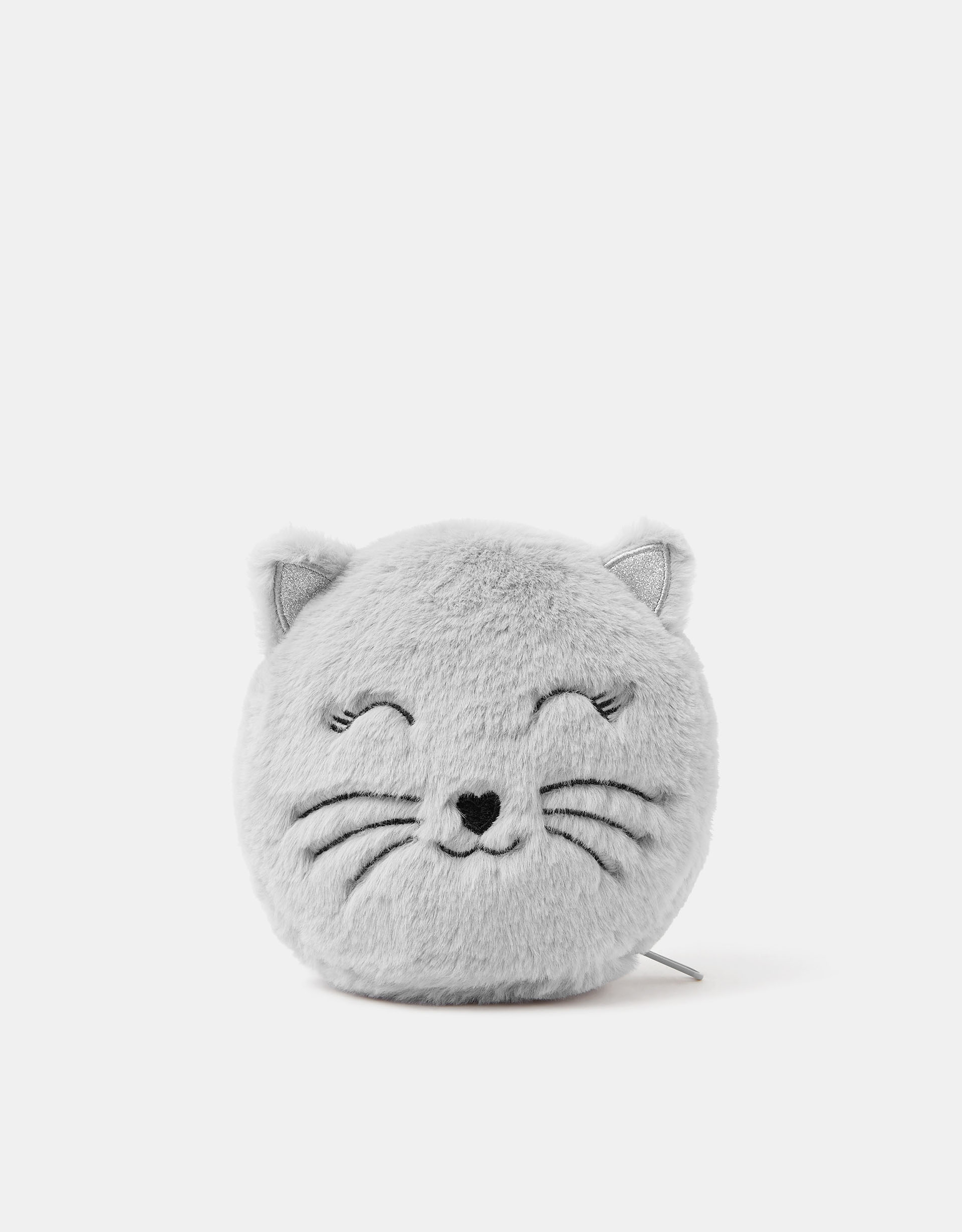 Accessorize Embroidered Cat Eye Mask & Travel Pillow Set, Red