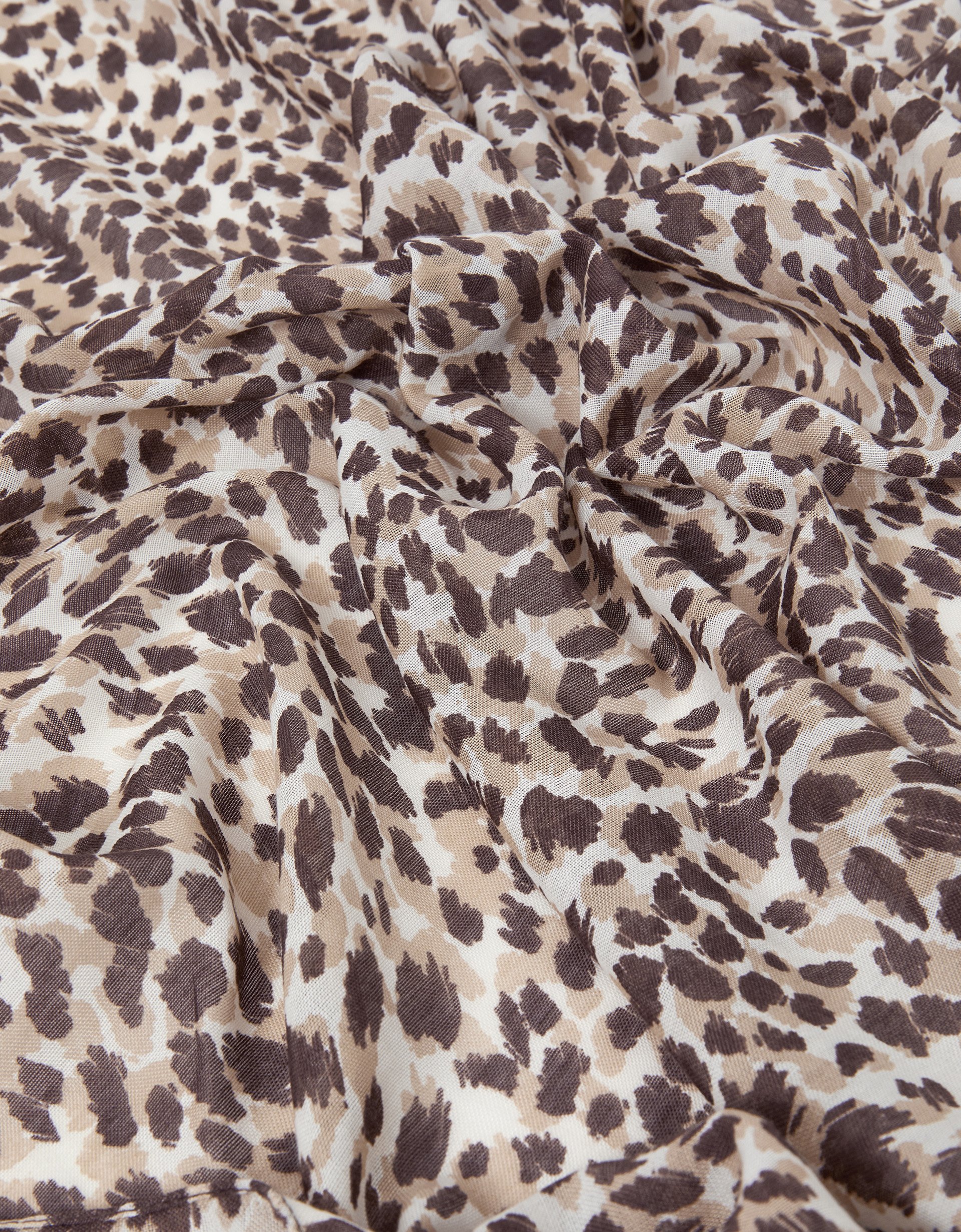 Lightweight Cheetah Print Scarf - Accessorize