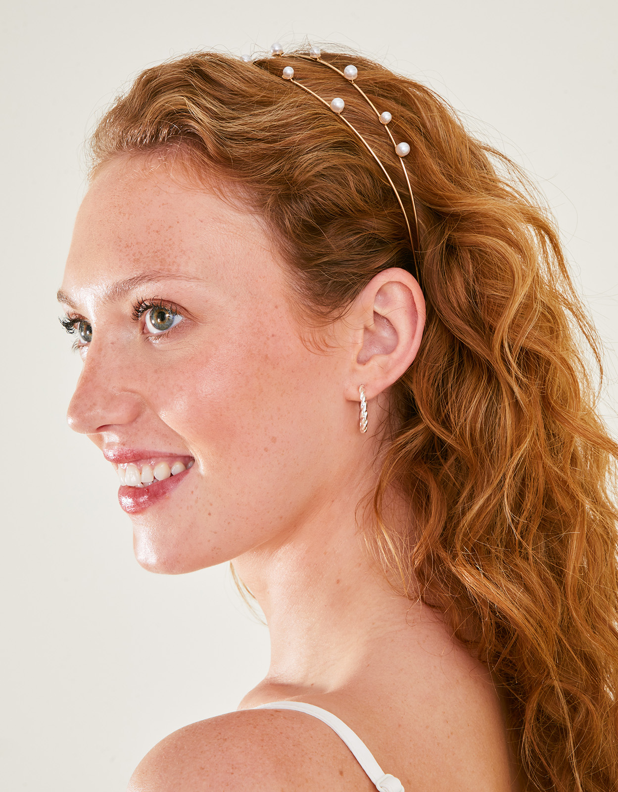 Accessorize Women's Layered Pearl Headband