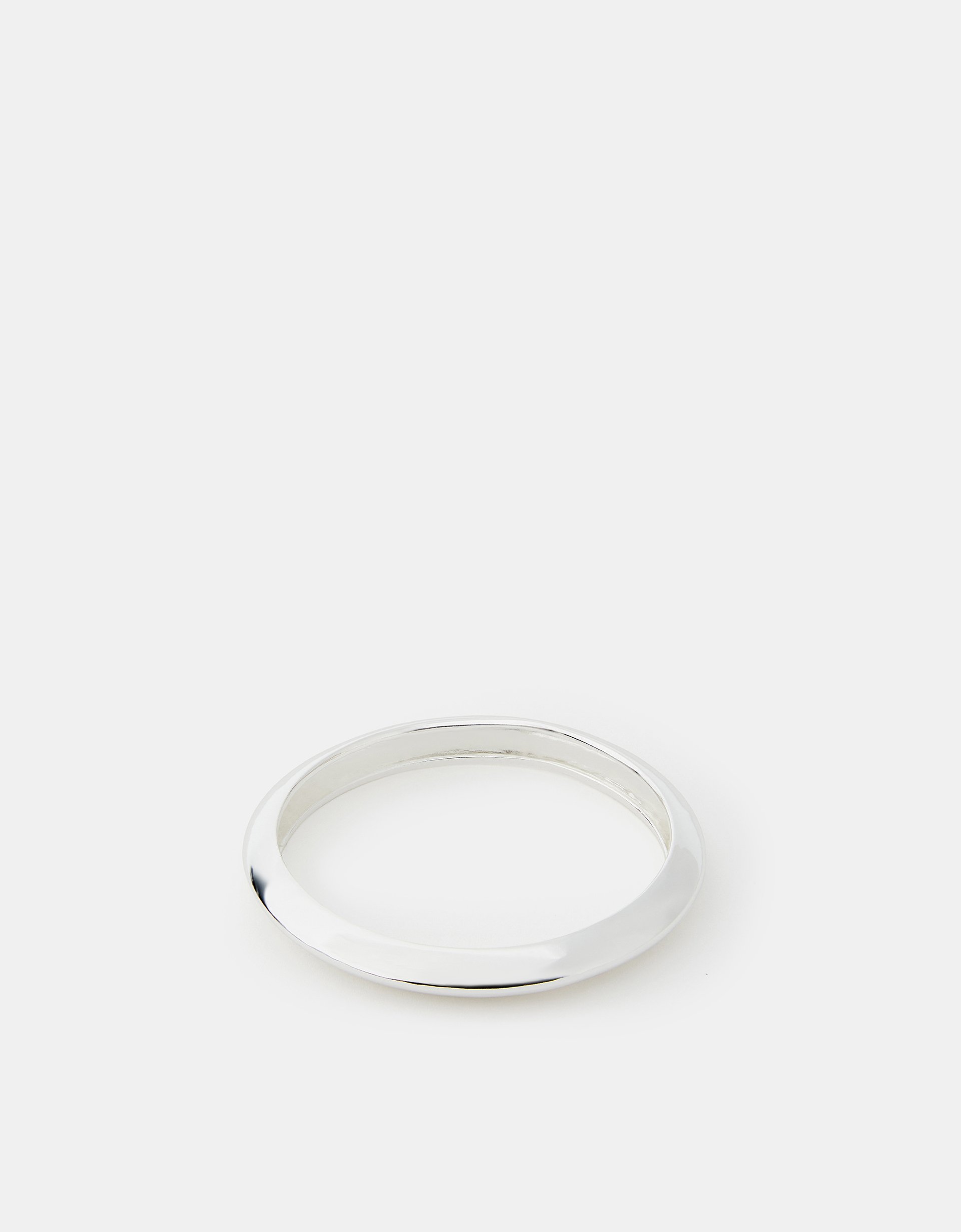 Sterling Silver-plated Square Chunky Cuff - Accessorize