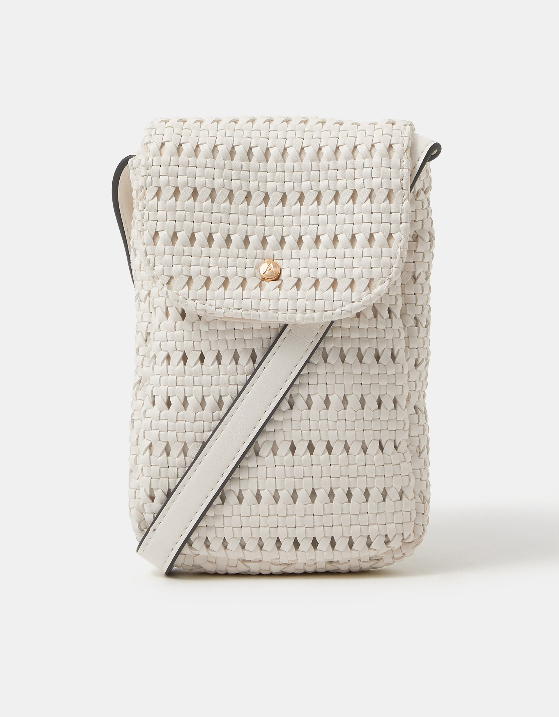 Accessorize Woven Phone Bag