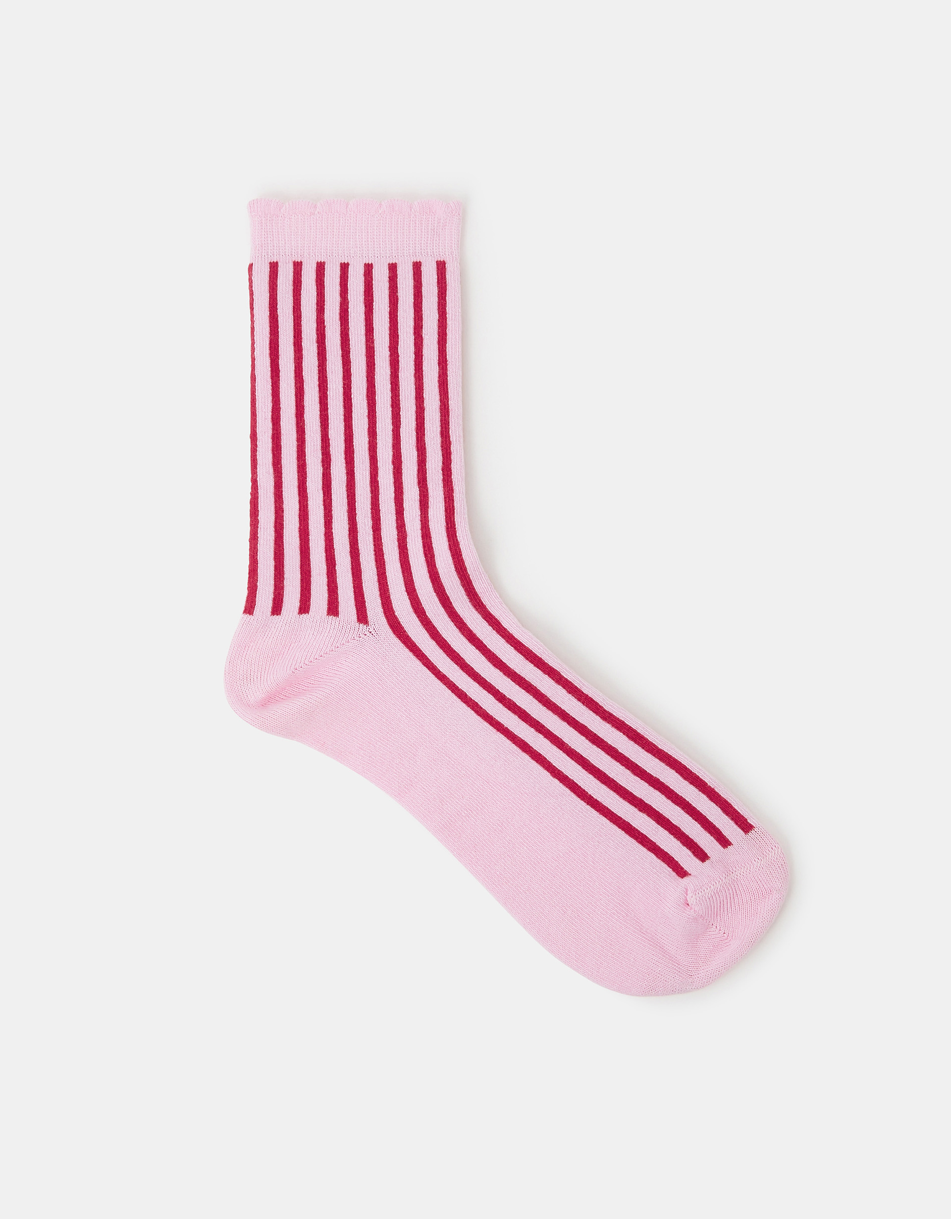 Pink Stripe Socks - Accessorize