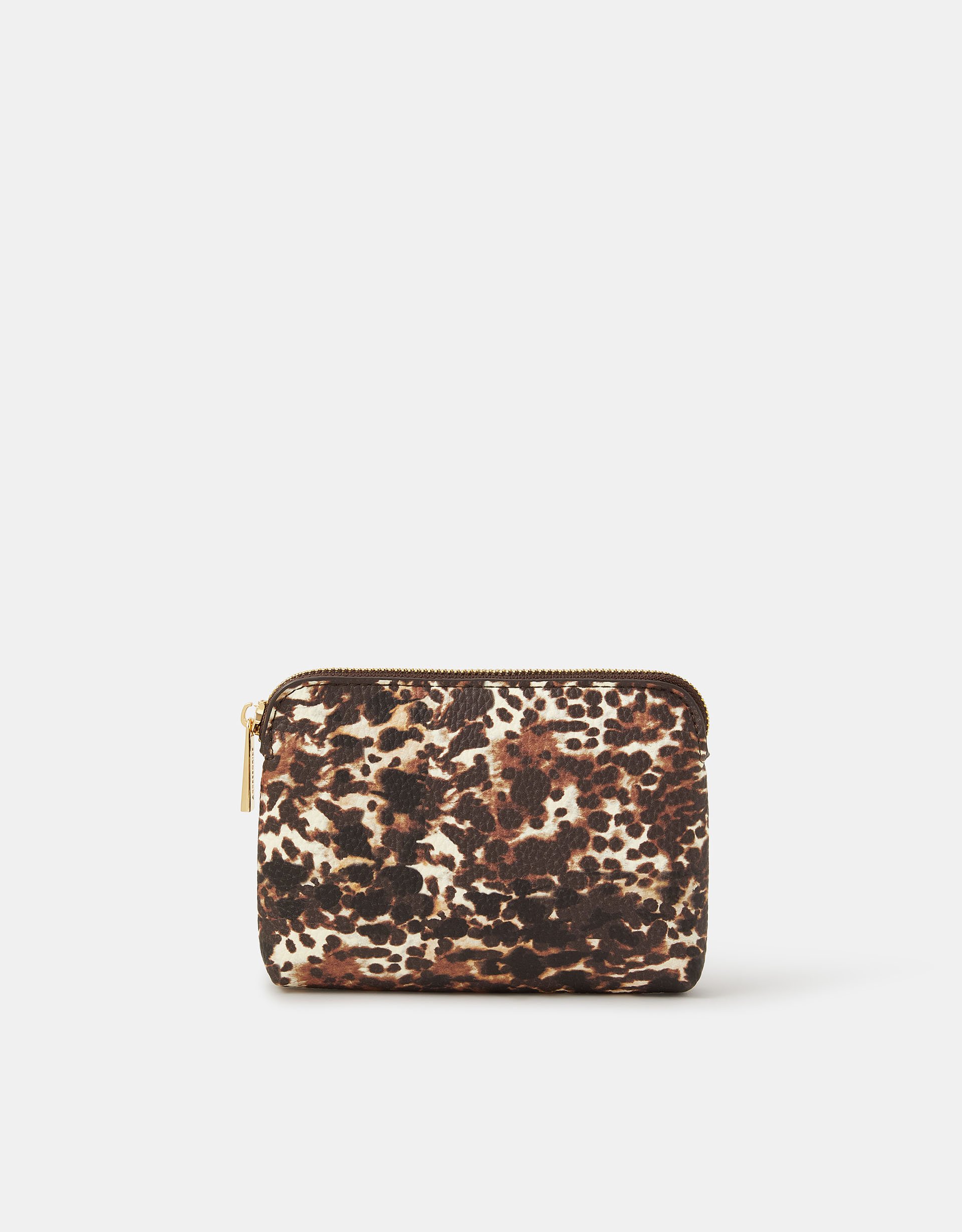 Gold Tort Print Coin Purse - Accessorize