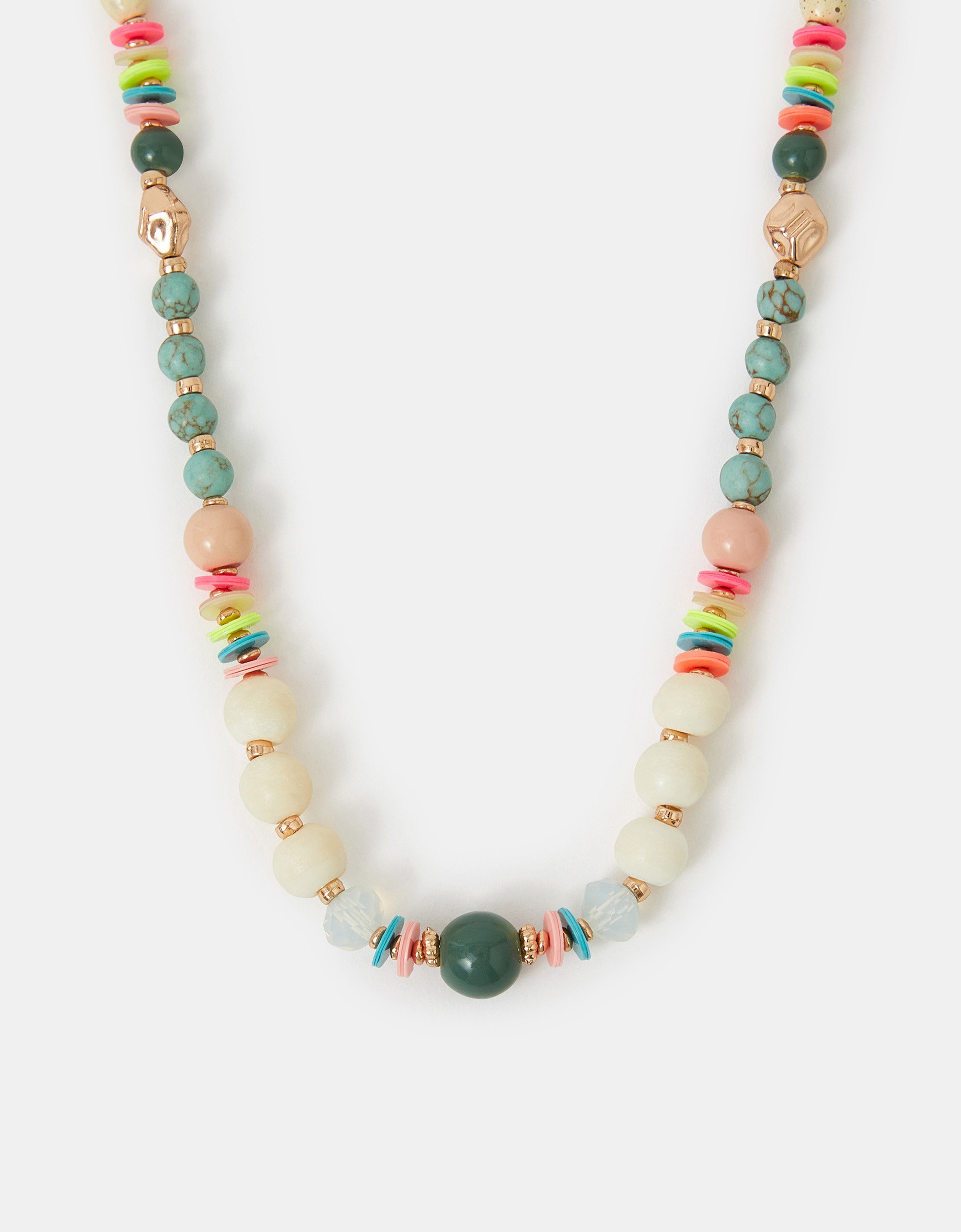 Mix Bead Necklace - Accessorize