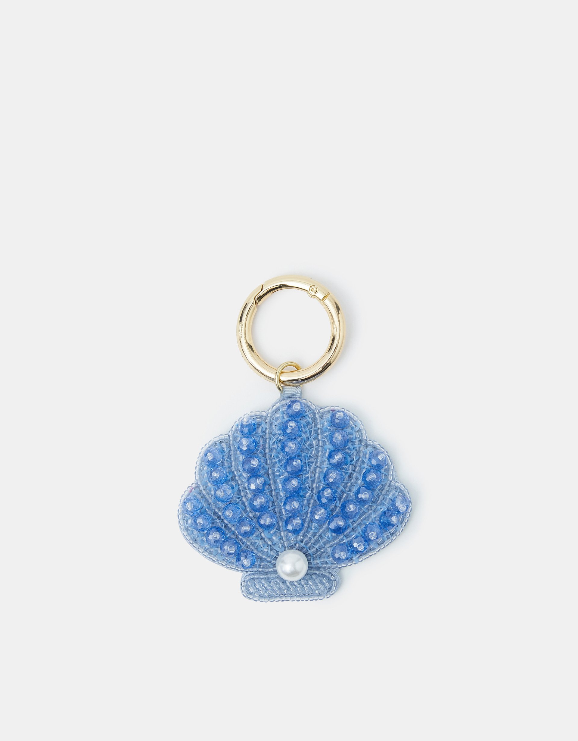 Accessorize Shell Beaded Bag Charm