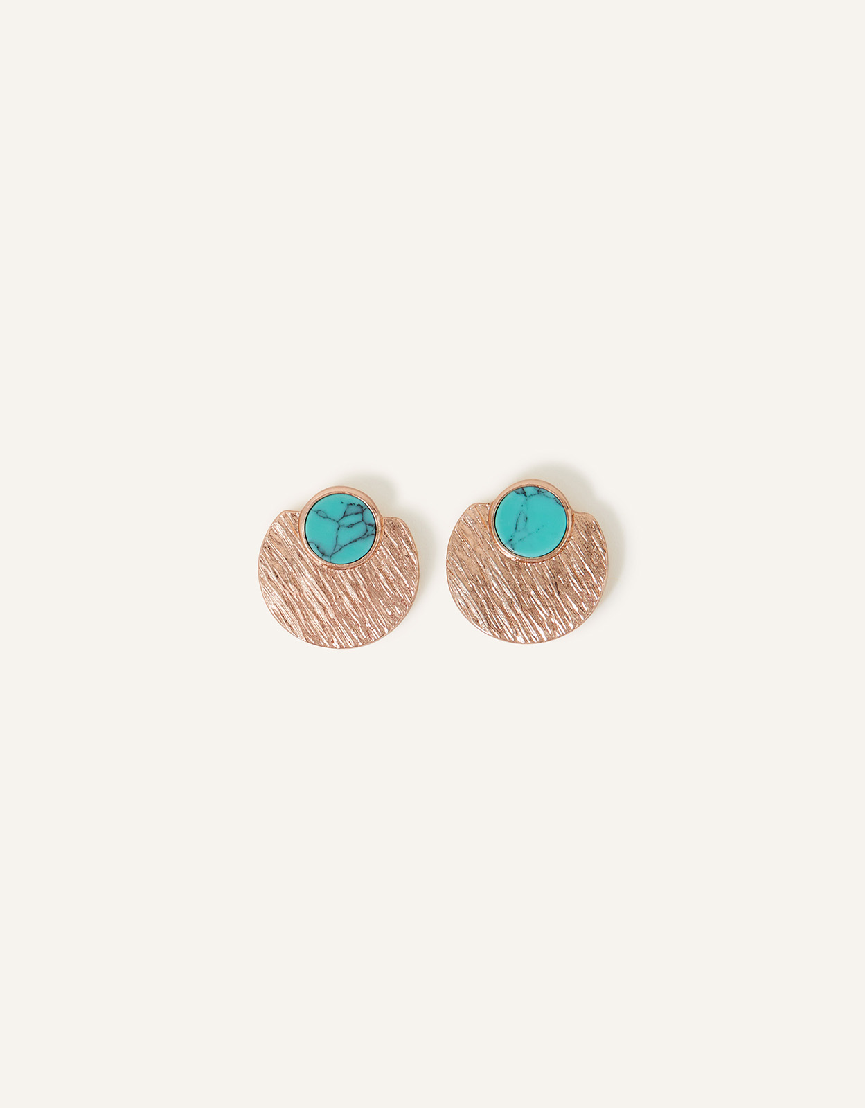 Accessorize Women's Disc Stud Earrings