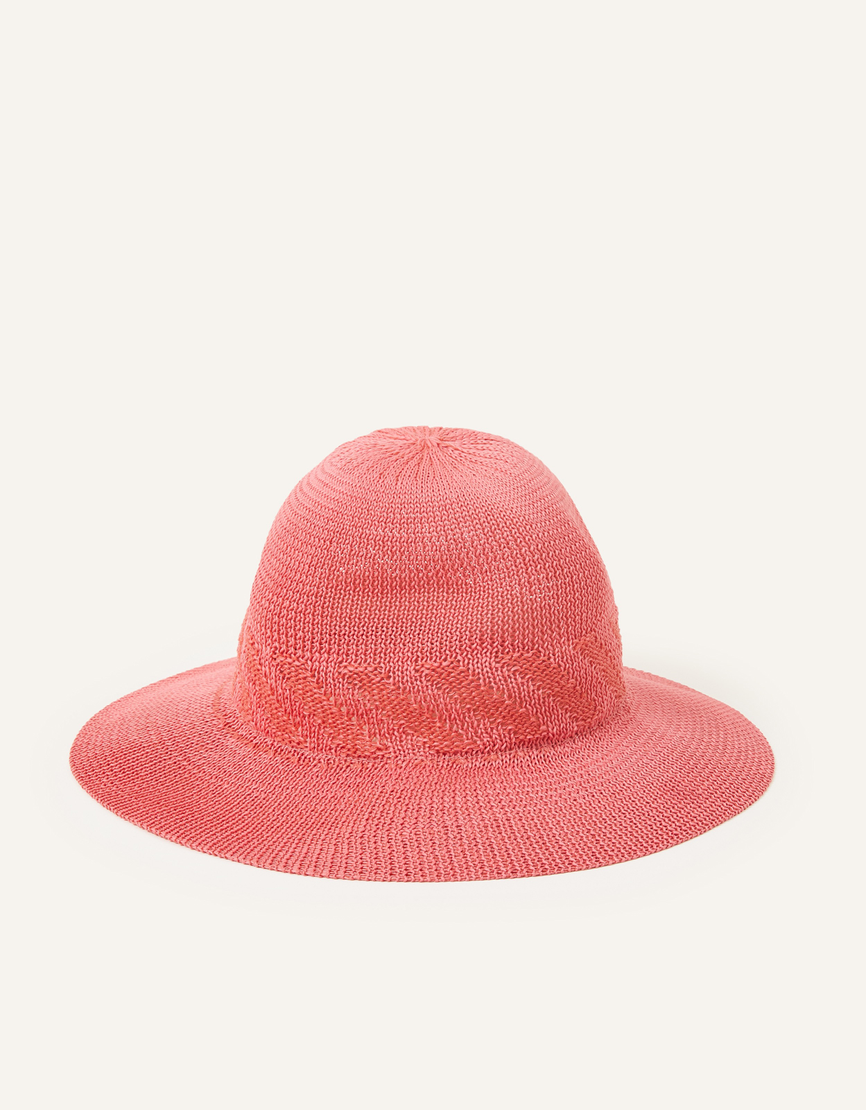 Accessorize Women's Pink Packable Fedora, Size: One Size