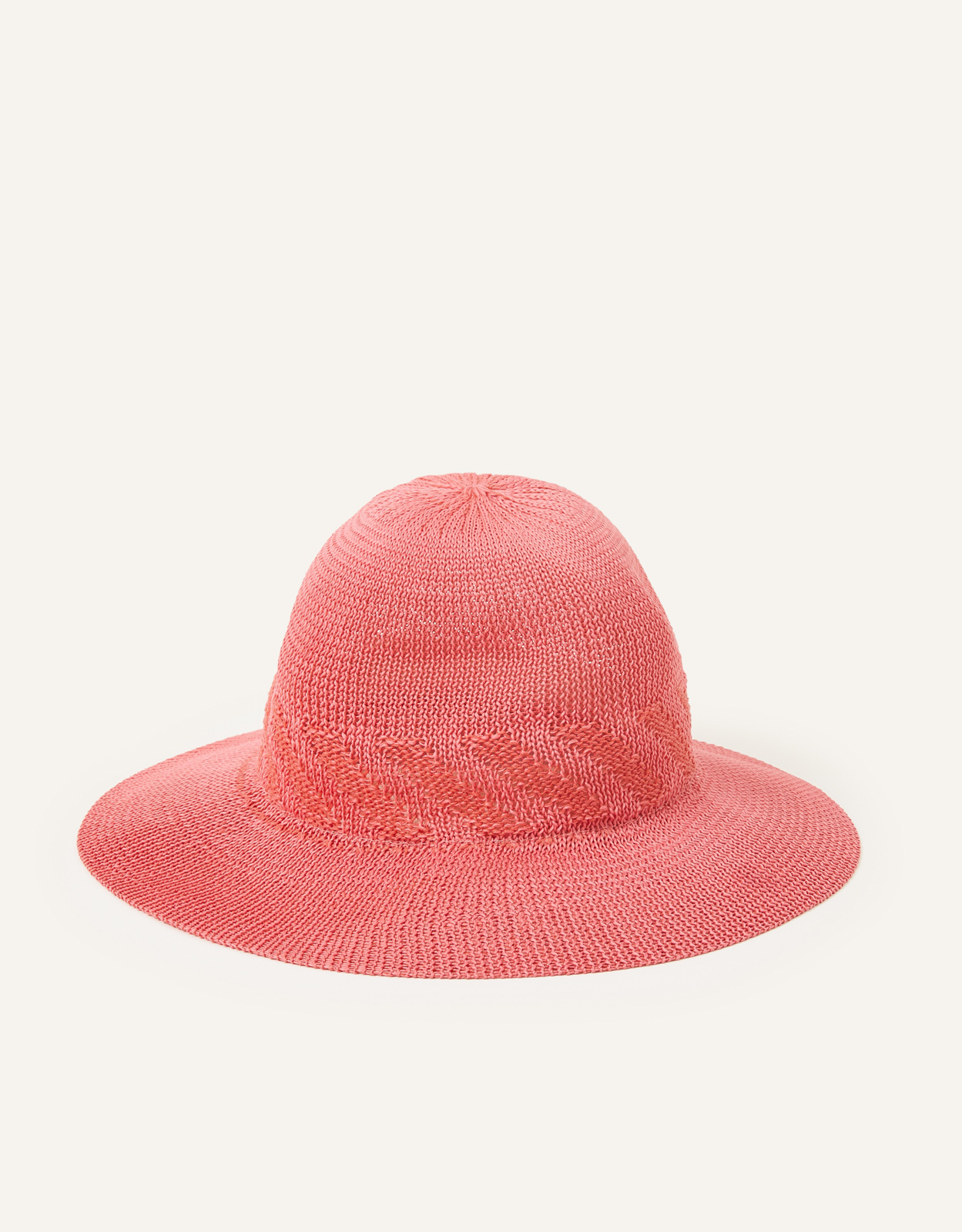 Accessorize Women's Pink Packable Fedora, Size: One Size