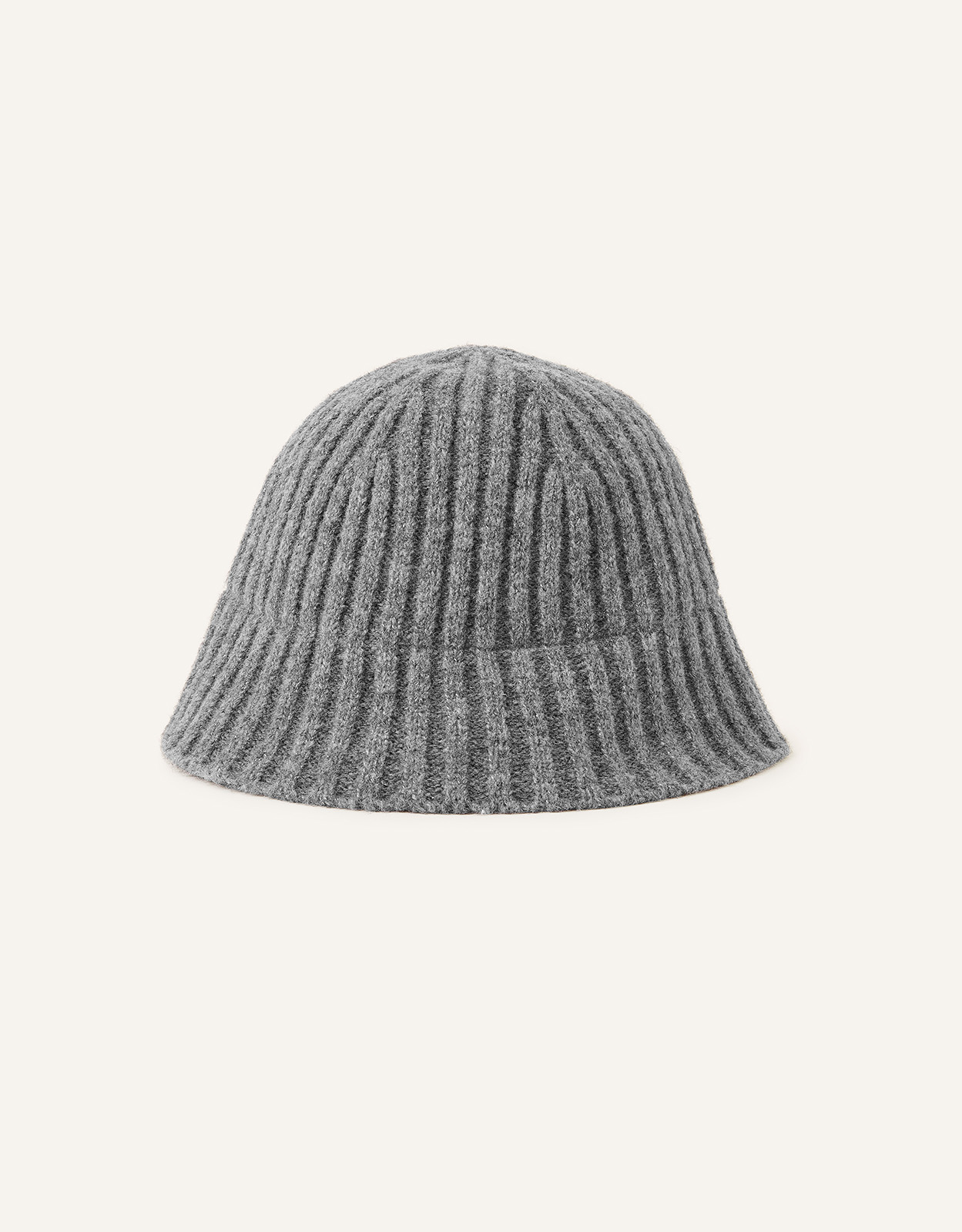 Accessorize Women's Knit Bucket Hat Grey